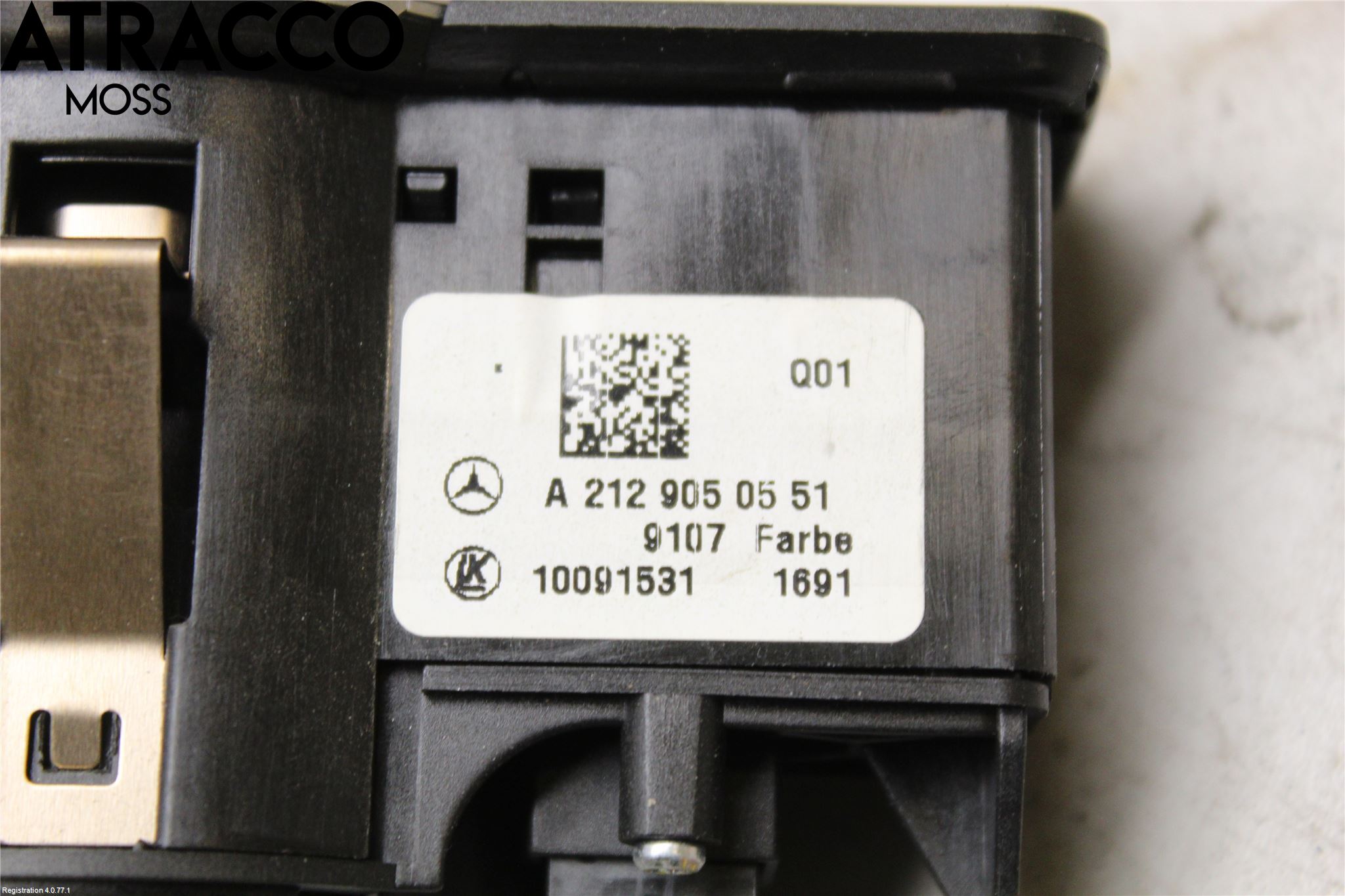 Mercedes-Benz MB E-KLASS (W212) 09-16 Bryter Hovedlys