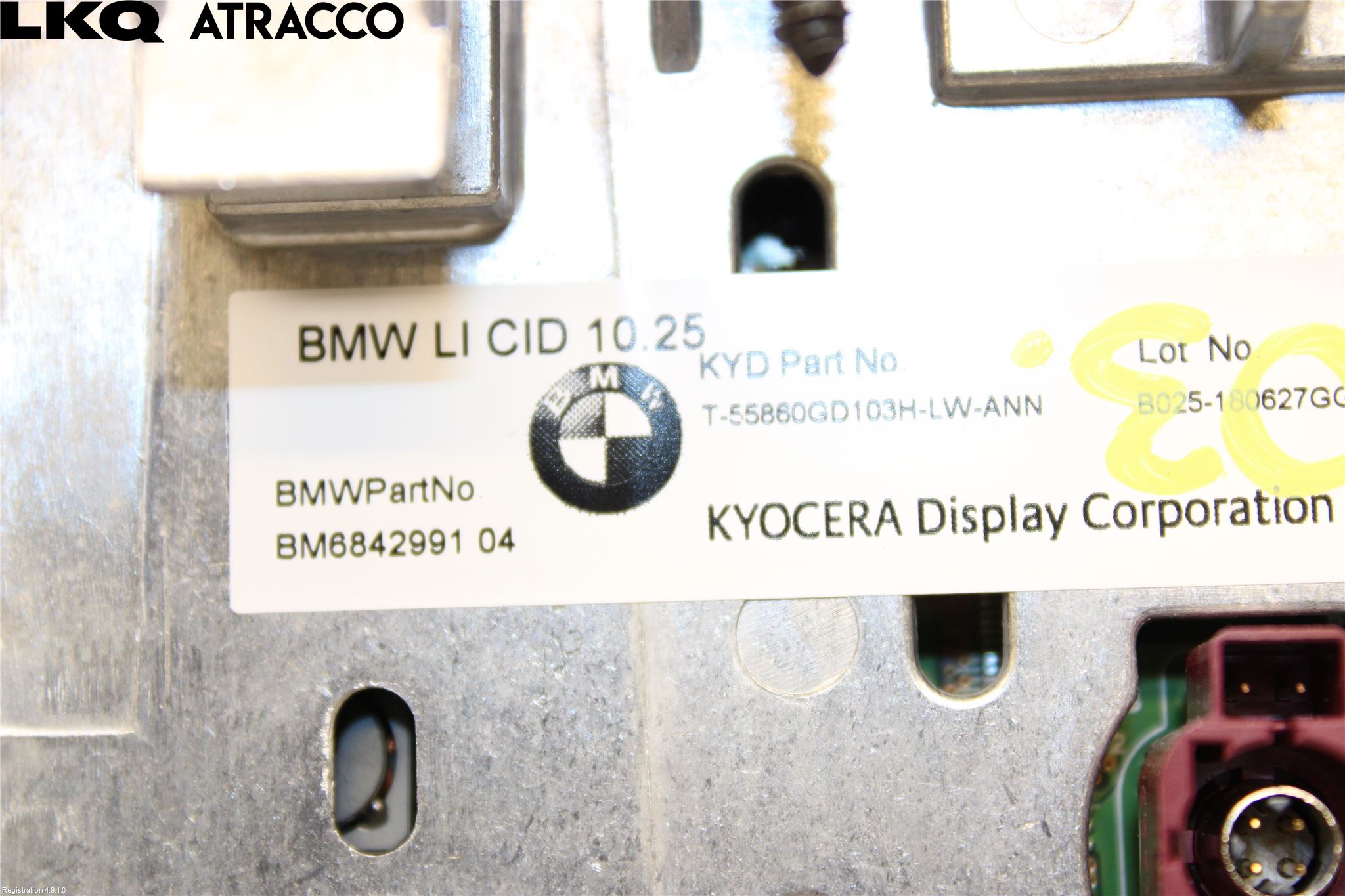 BMW i3 I01 13-22 Multifunktionsdisplay