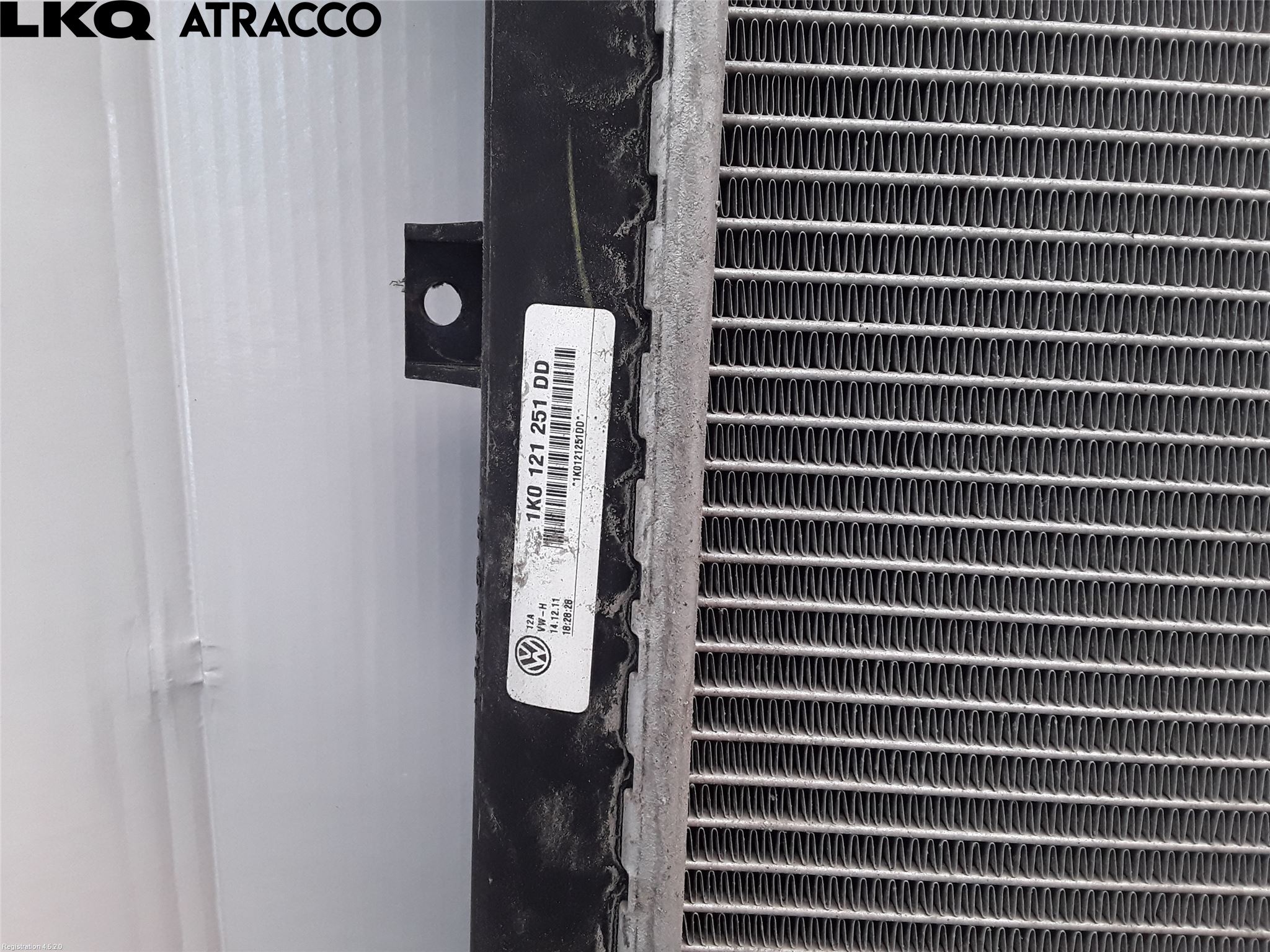 Volkswagen VW GOLF VI 09-13 Radiator Manuell