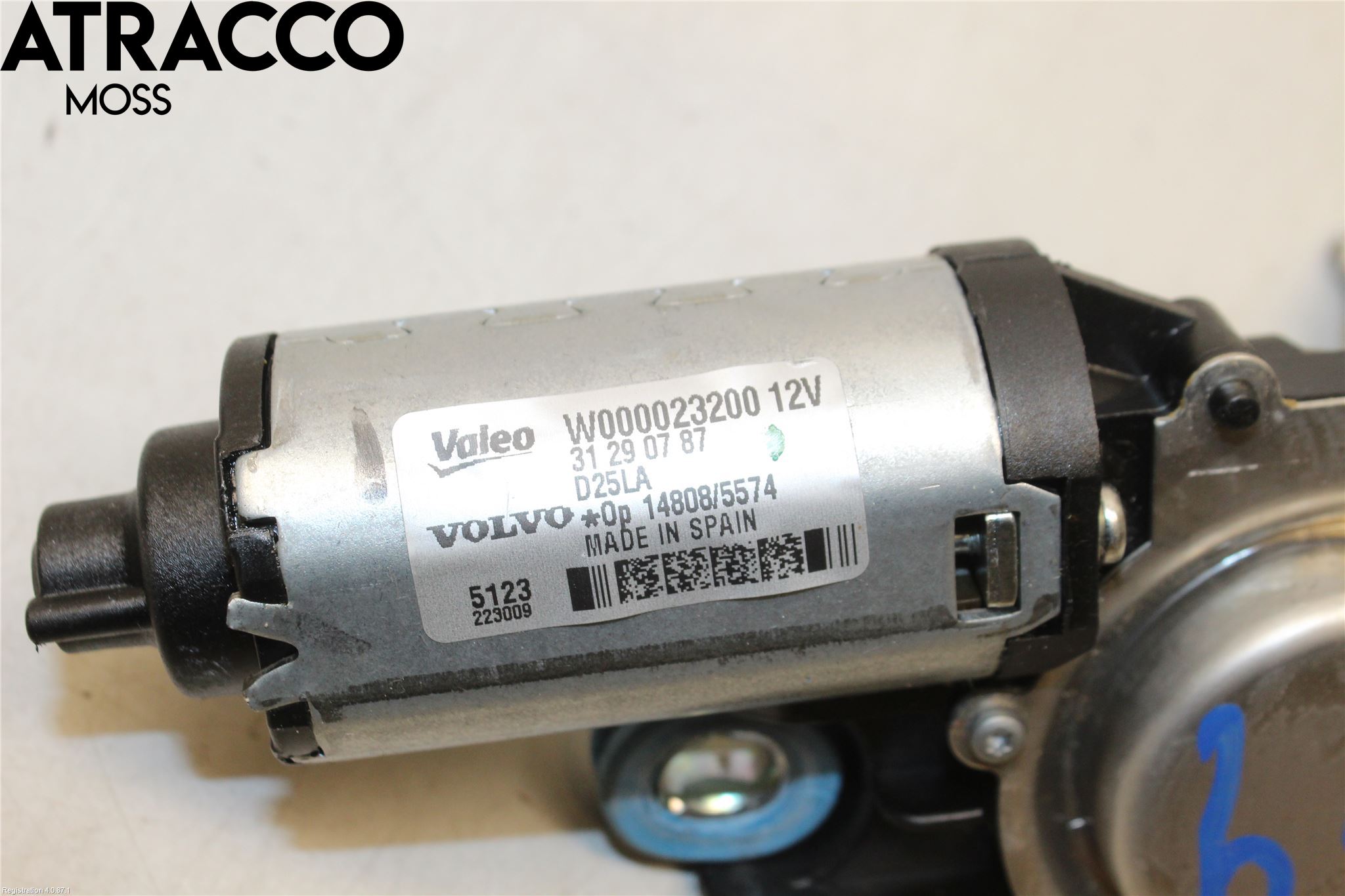 Volvo XC60 09-13 Viskermotor Bakluke