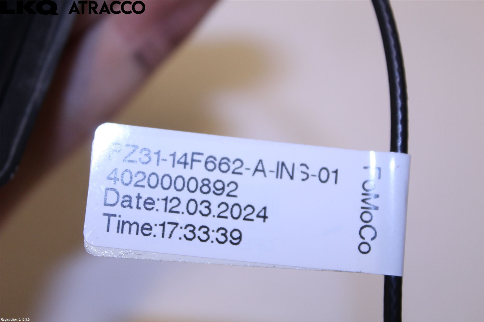 Ford TRANSIT/TOURNEO CONNECT 13-22 Parkeringshjelp Kamera