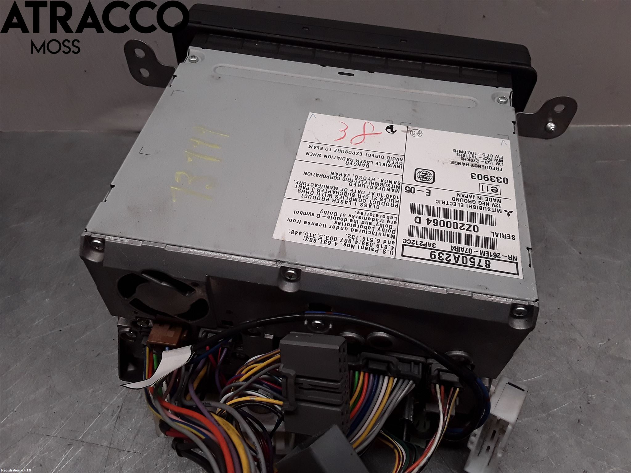 Mitsubishi OUTLANDER 07-12 Stereo Radio