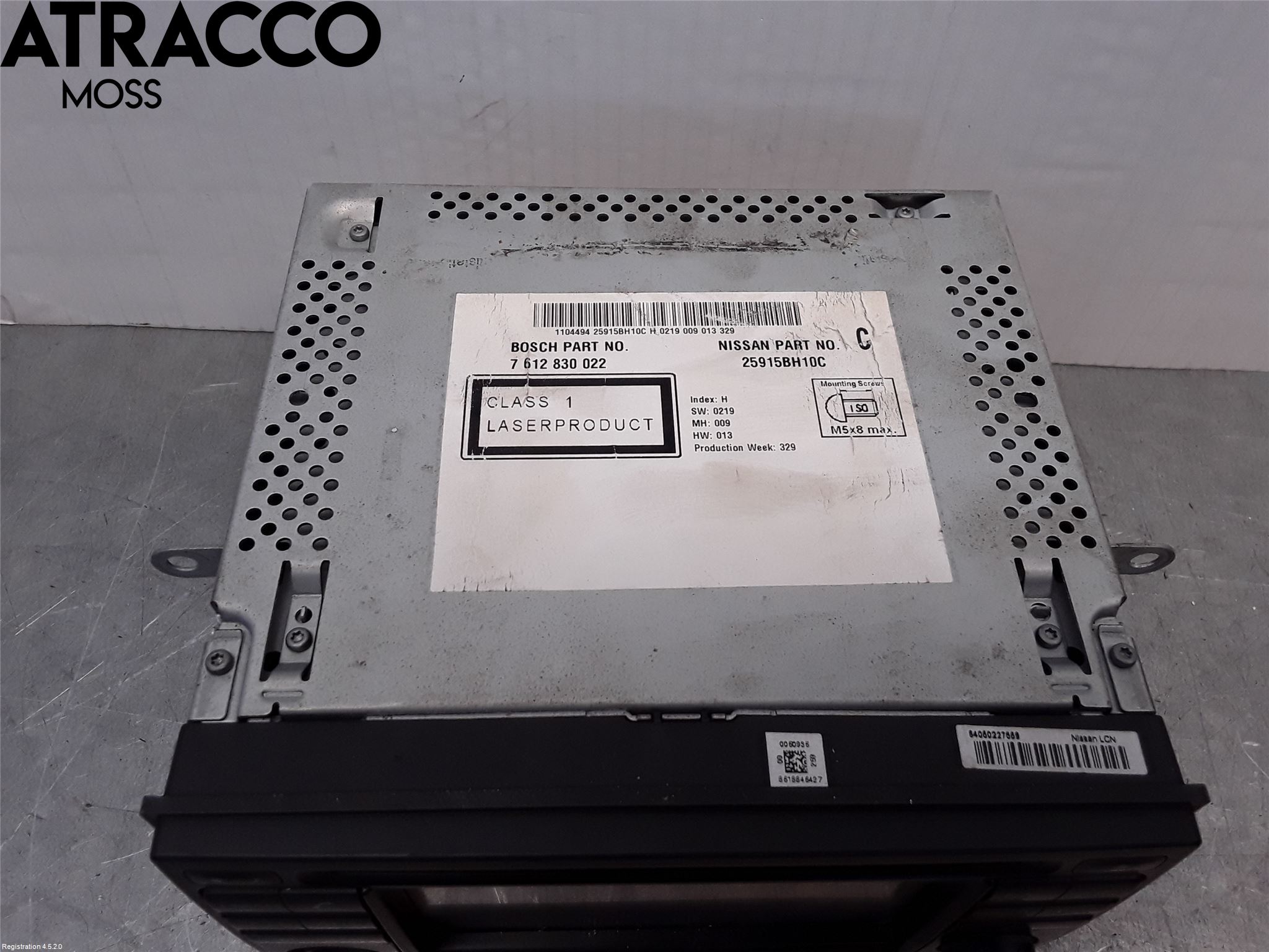 Nissan QASHQAI+2  10-14 Stereo Radio