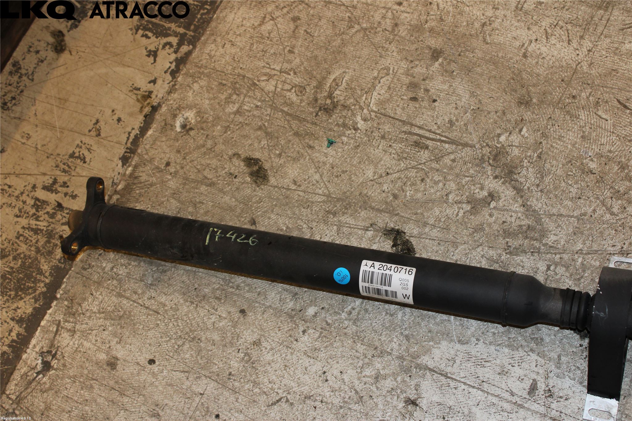 Mercedes-Benz MB C-KLASS (W204) 07-15 Mellomaksel Kompl