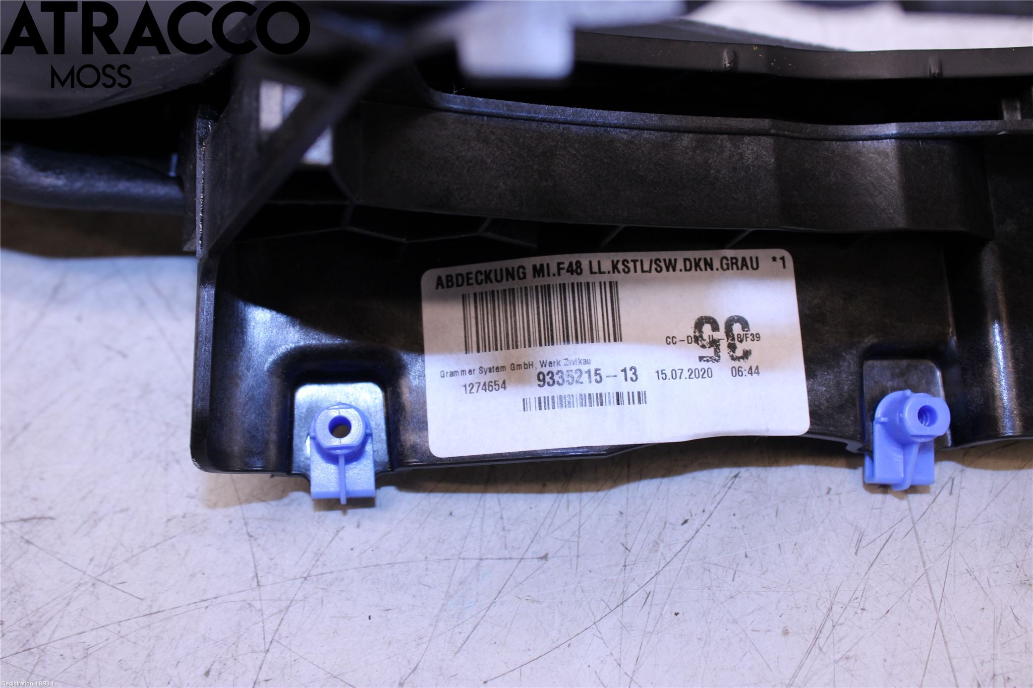 BMW X1 F48 15-22 Instrumentkonsoll Midt