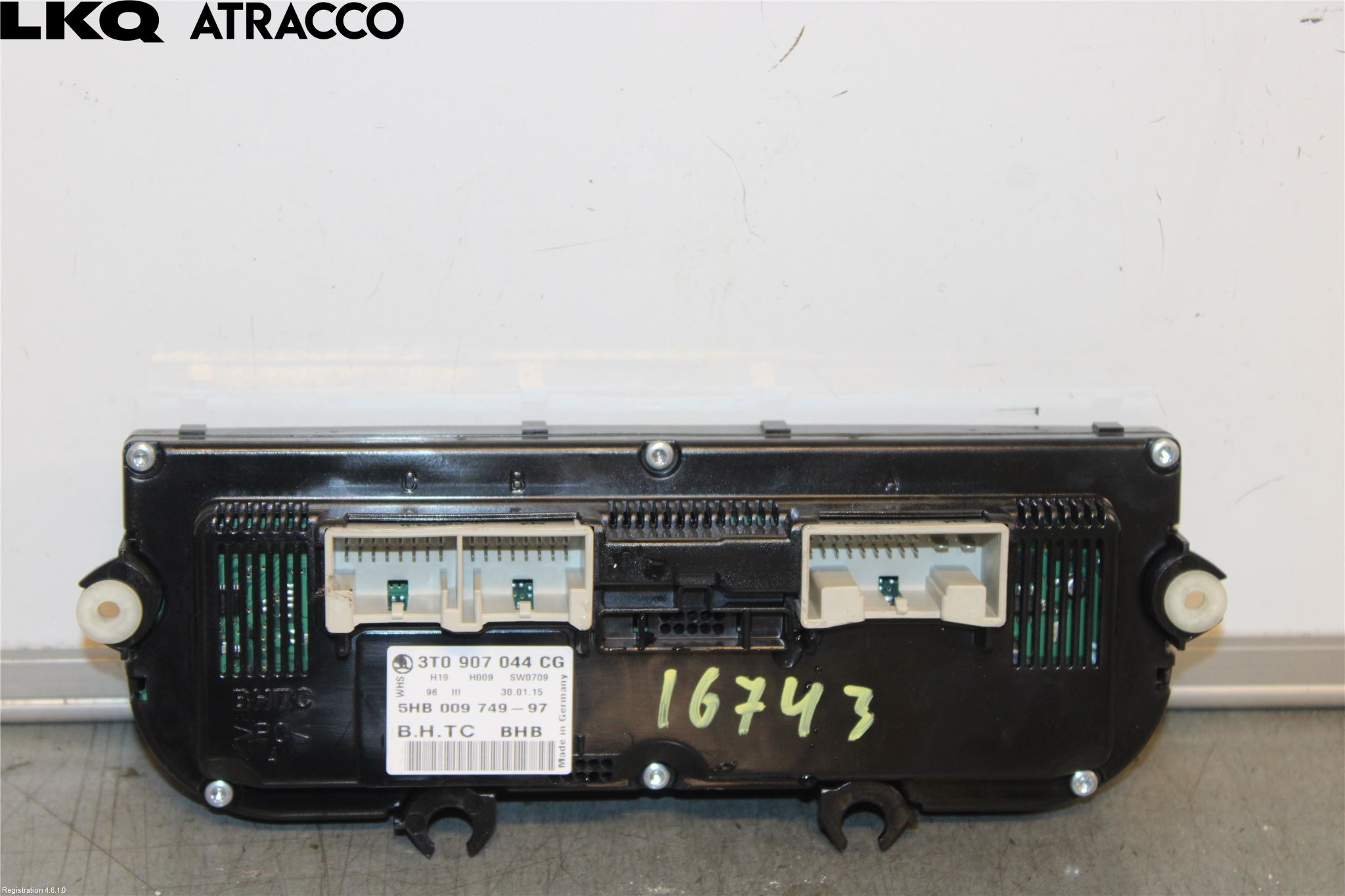 Skoda YETI Varme Ac Betjening-Display