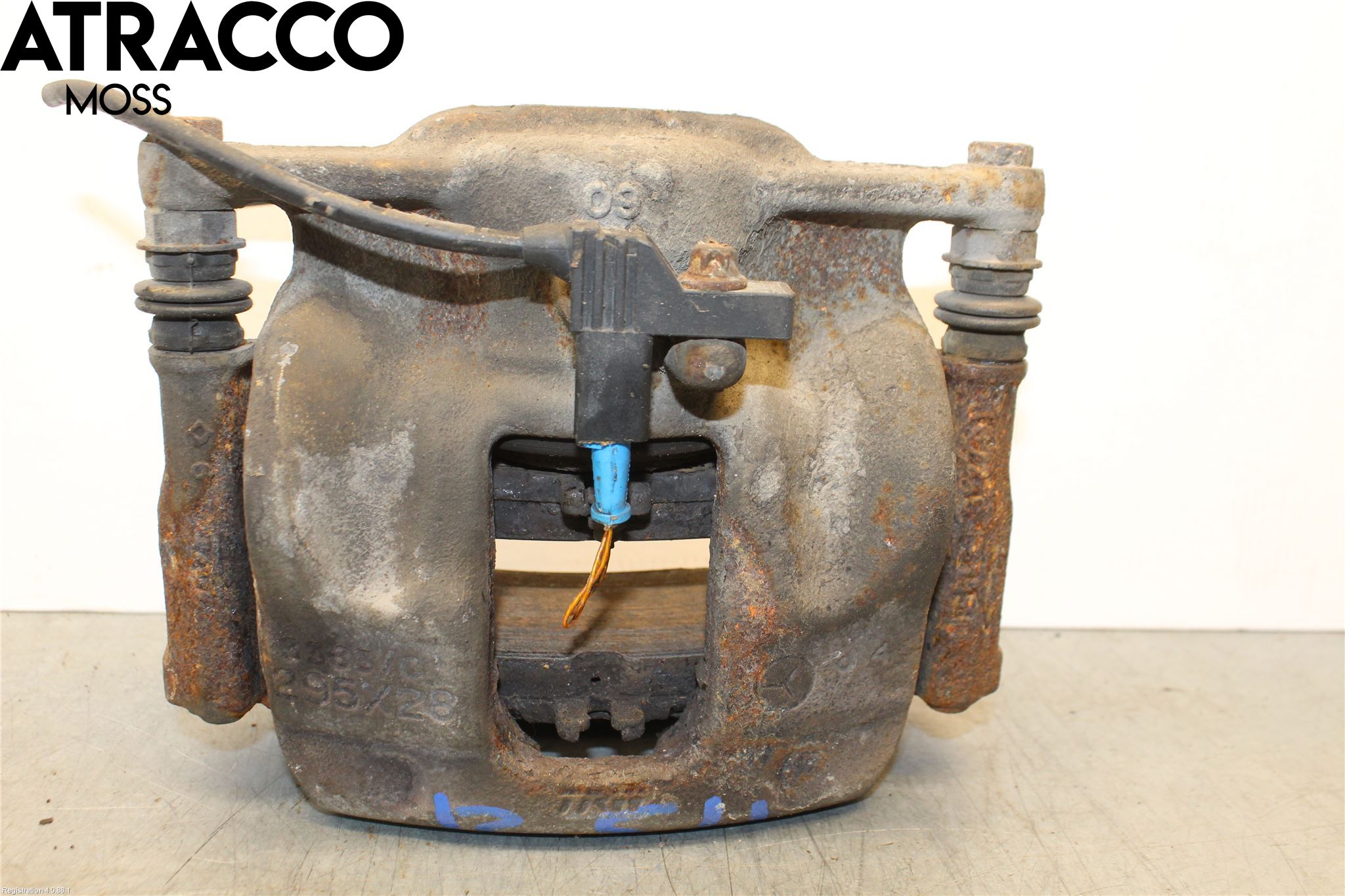 Mercedes-Benz MB B-KLASS (W246/W242) 12-19 Bremsecaliper Foran Høyre