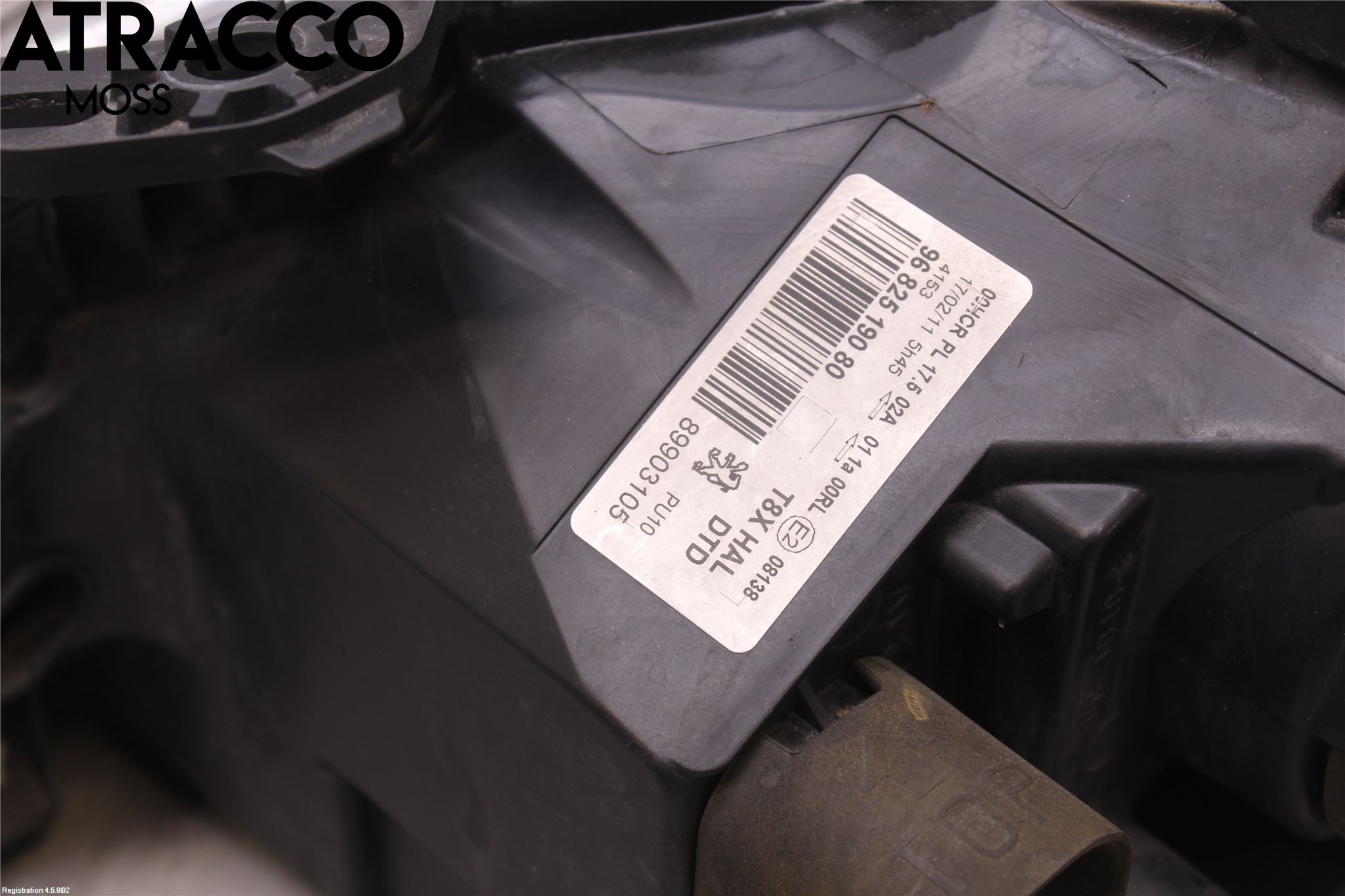 Peugeot 3008 09-16 Frontlykt Høyre