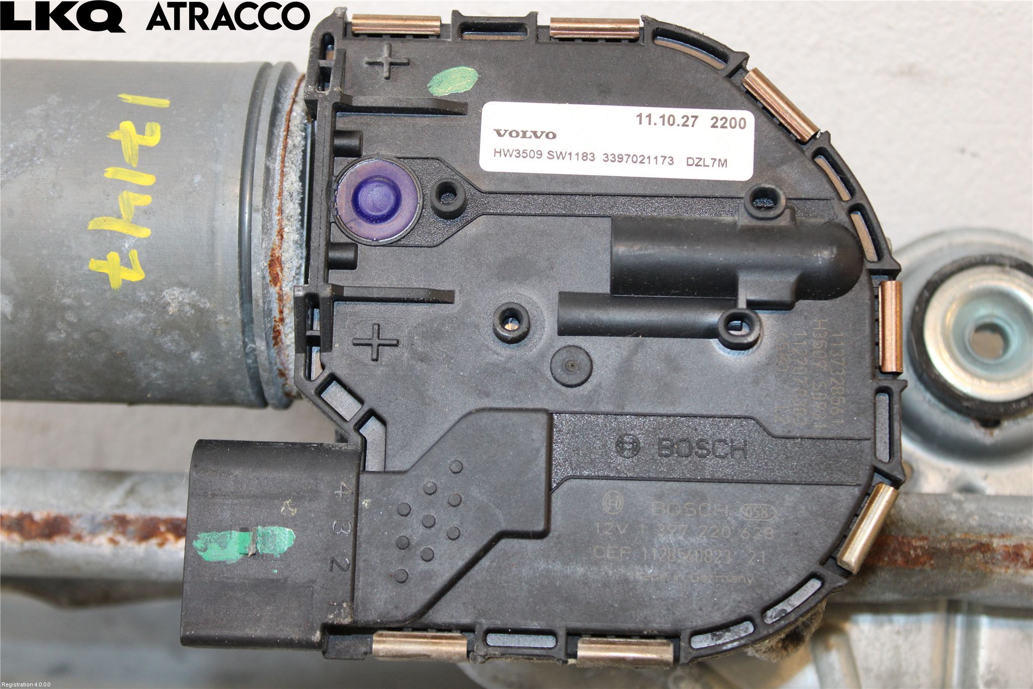 Volvo S60 11-13 Viskermotor Frontrute