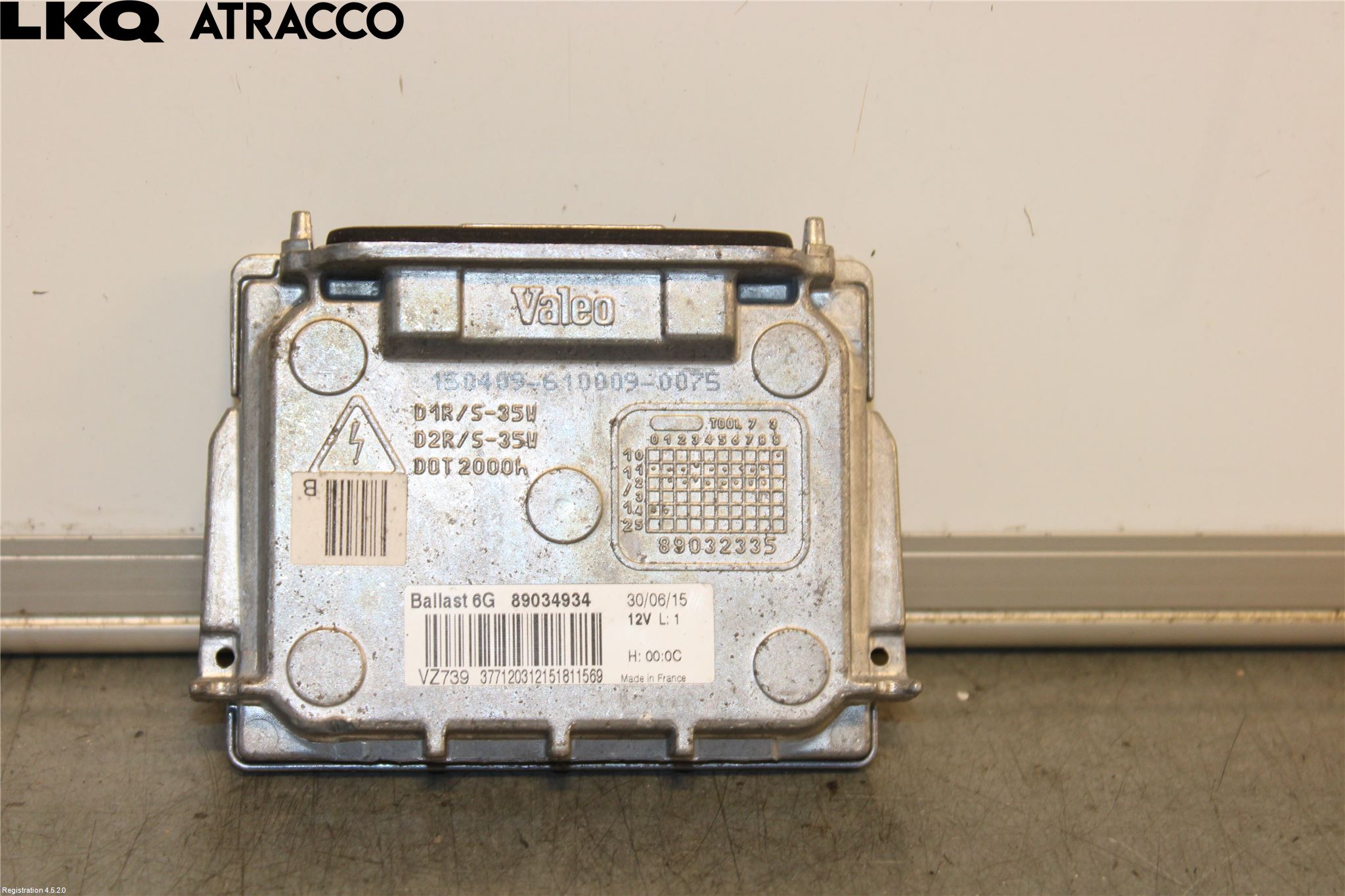 Peugeot 3008 09-16 Styreenhet Xenon