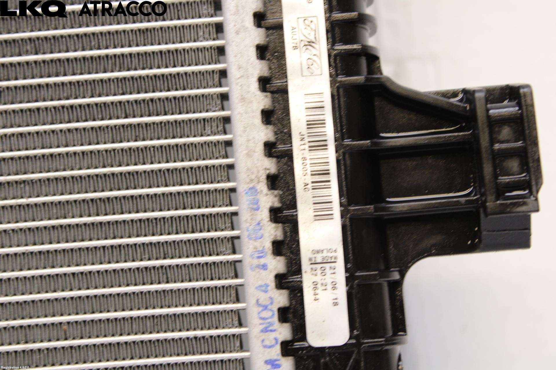 Ford ECOSPORT 17- Radiator Manuell