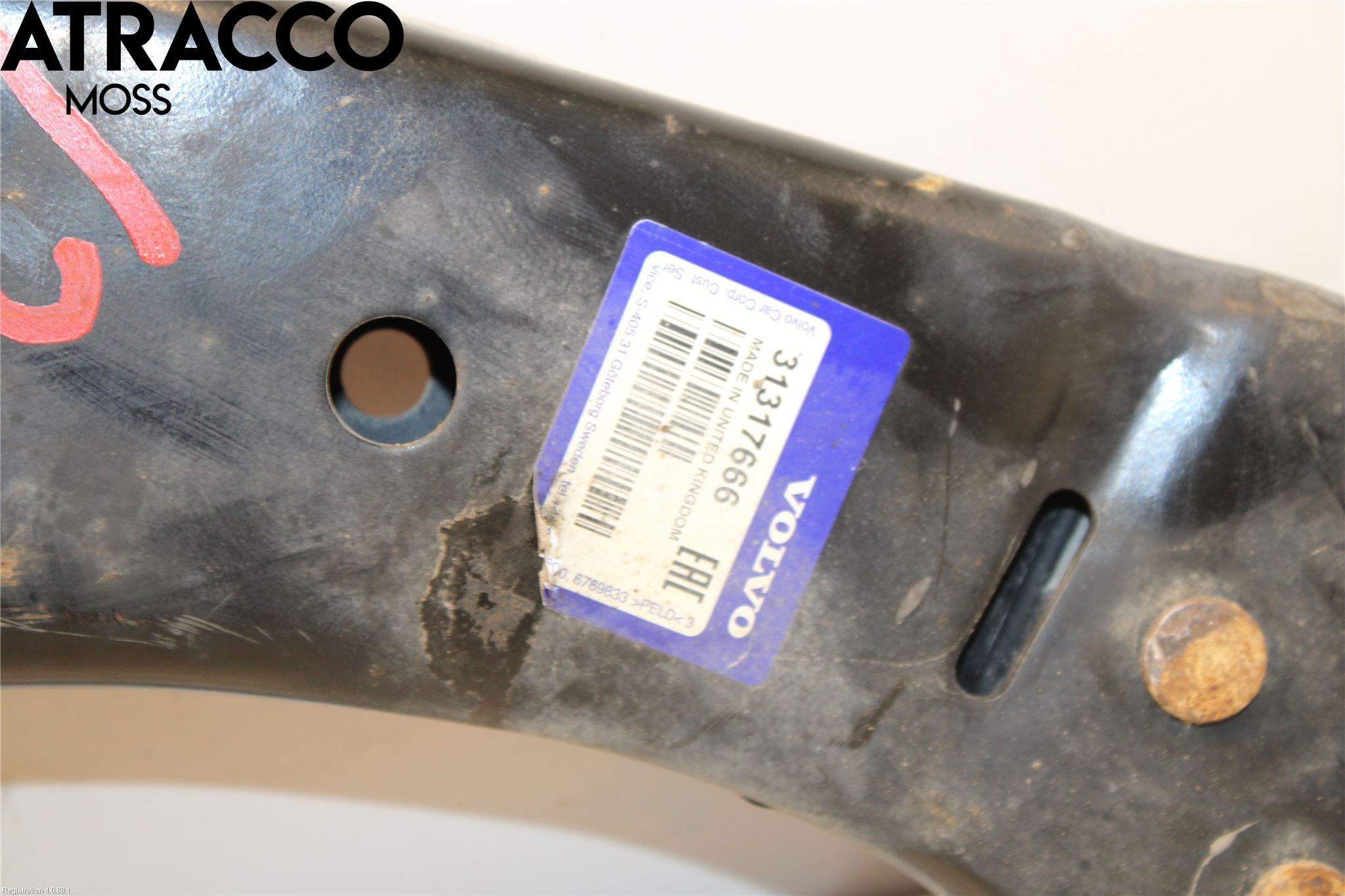 Volvo XC60 09-13 Bærearm Foran Høyre Nedre