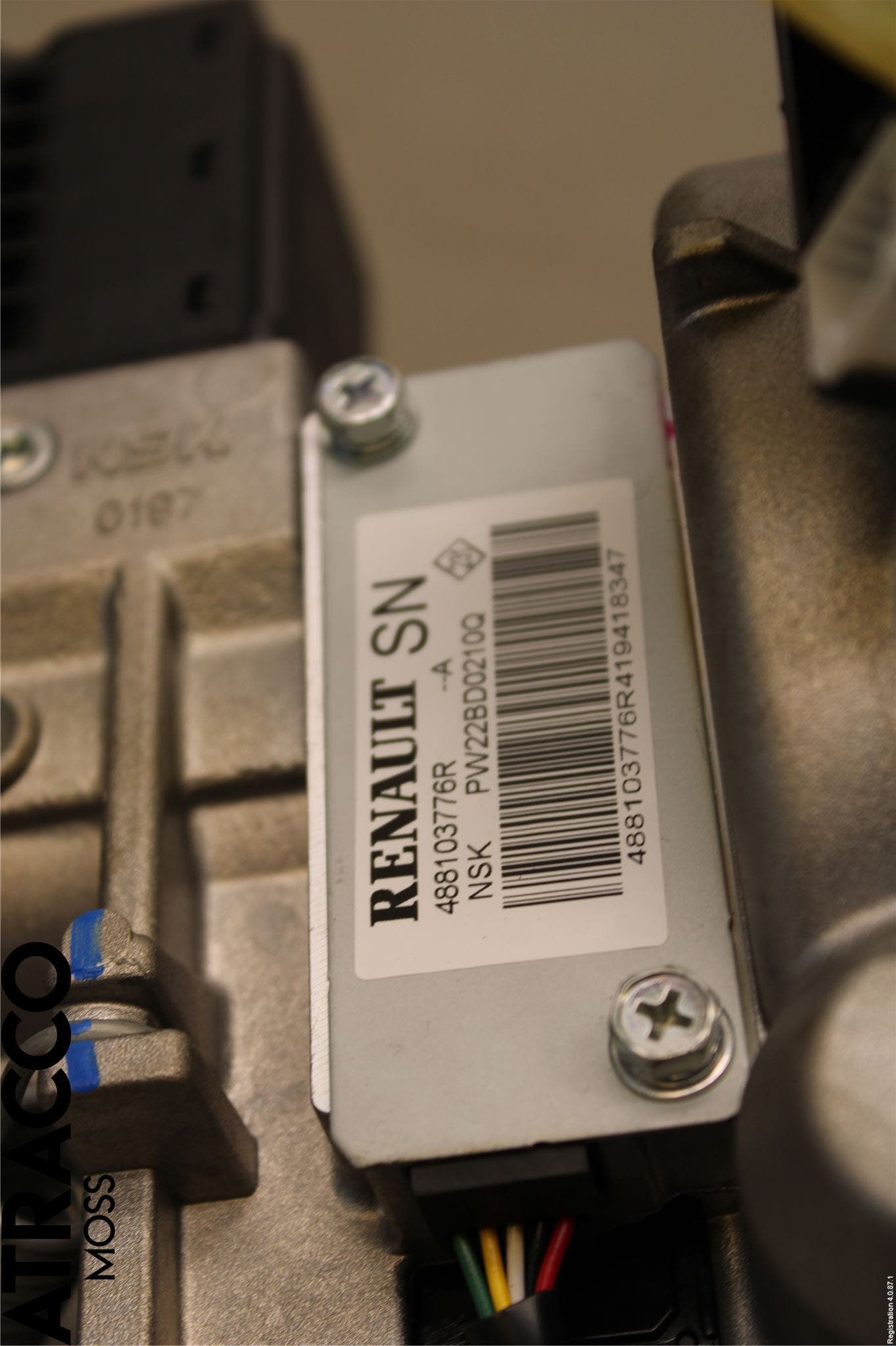 Renault ZOE/E-TECH 13- Rattakselaggregat Innebygd Servo