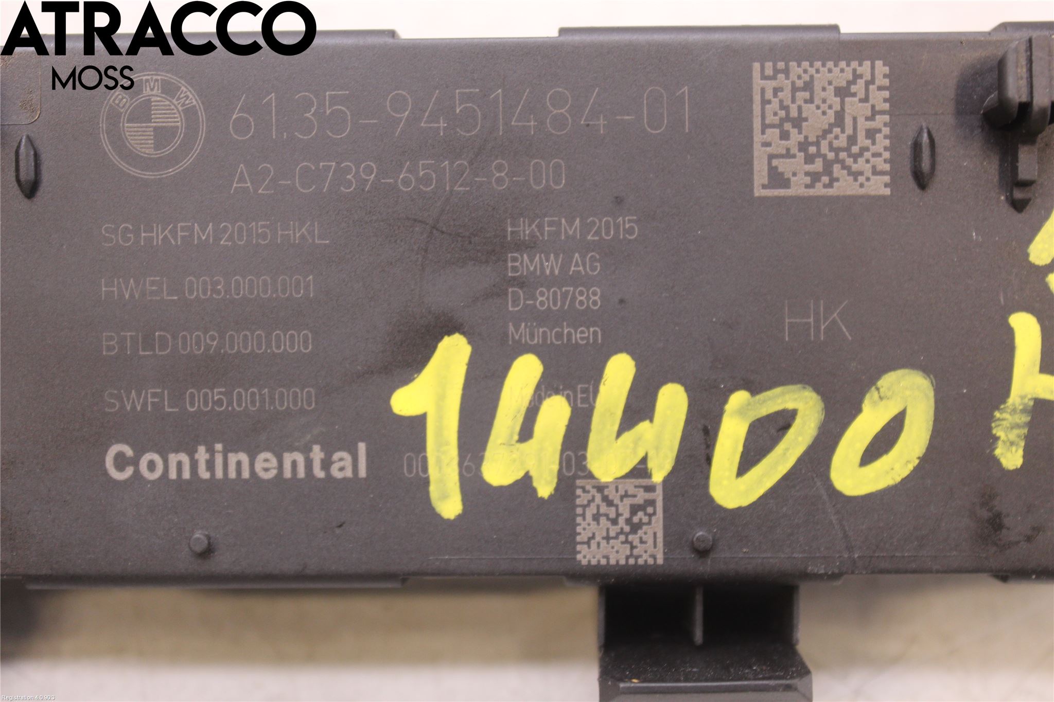 BMW 5 G30/G31/F90 17-23 Styreenhet Bakluke