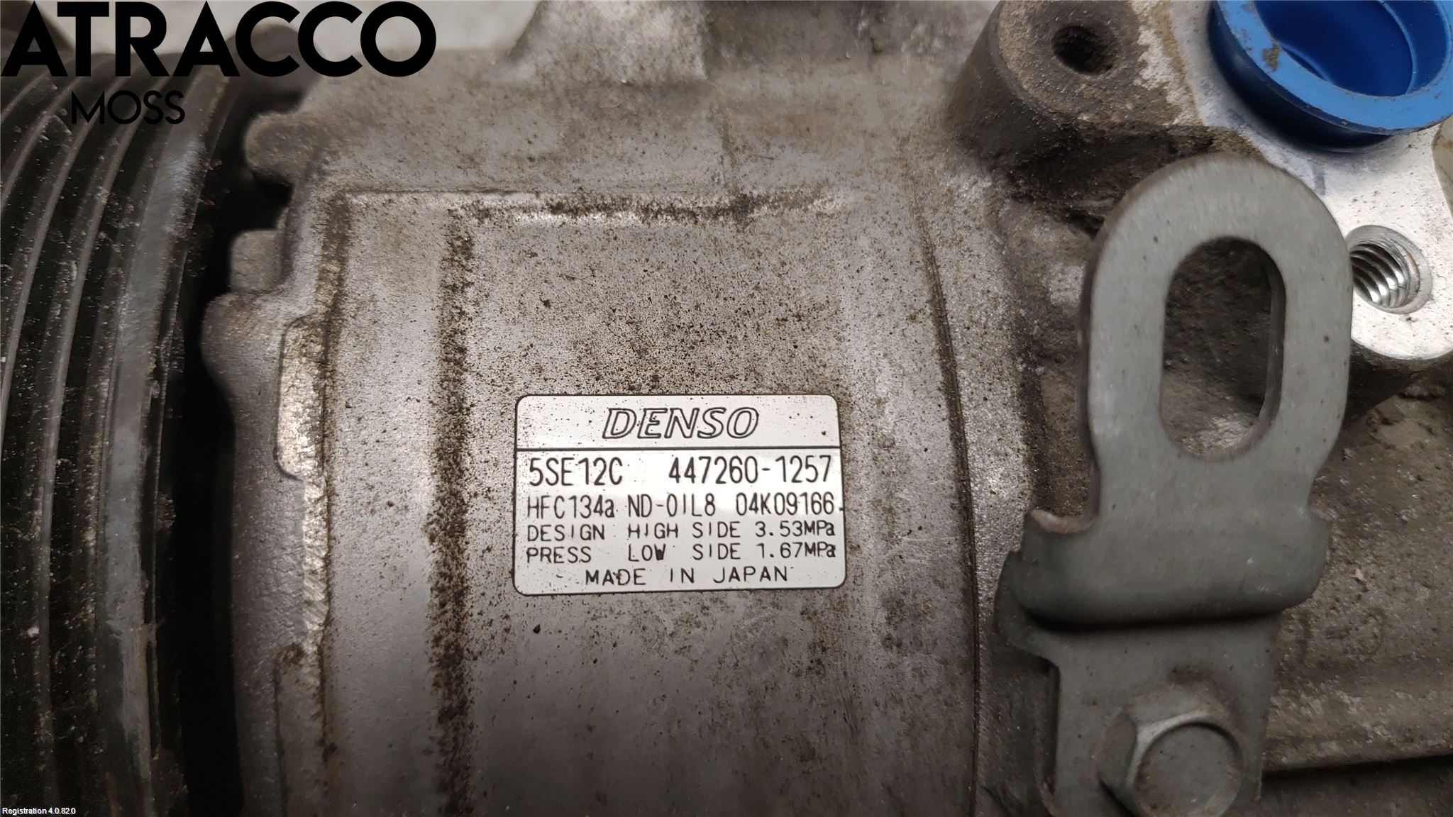 Toyota RAV 4 06-12 Varme Ac Kompressor