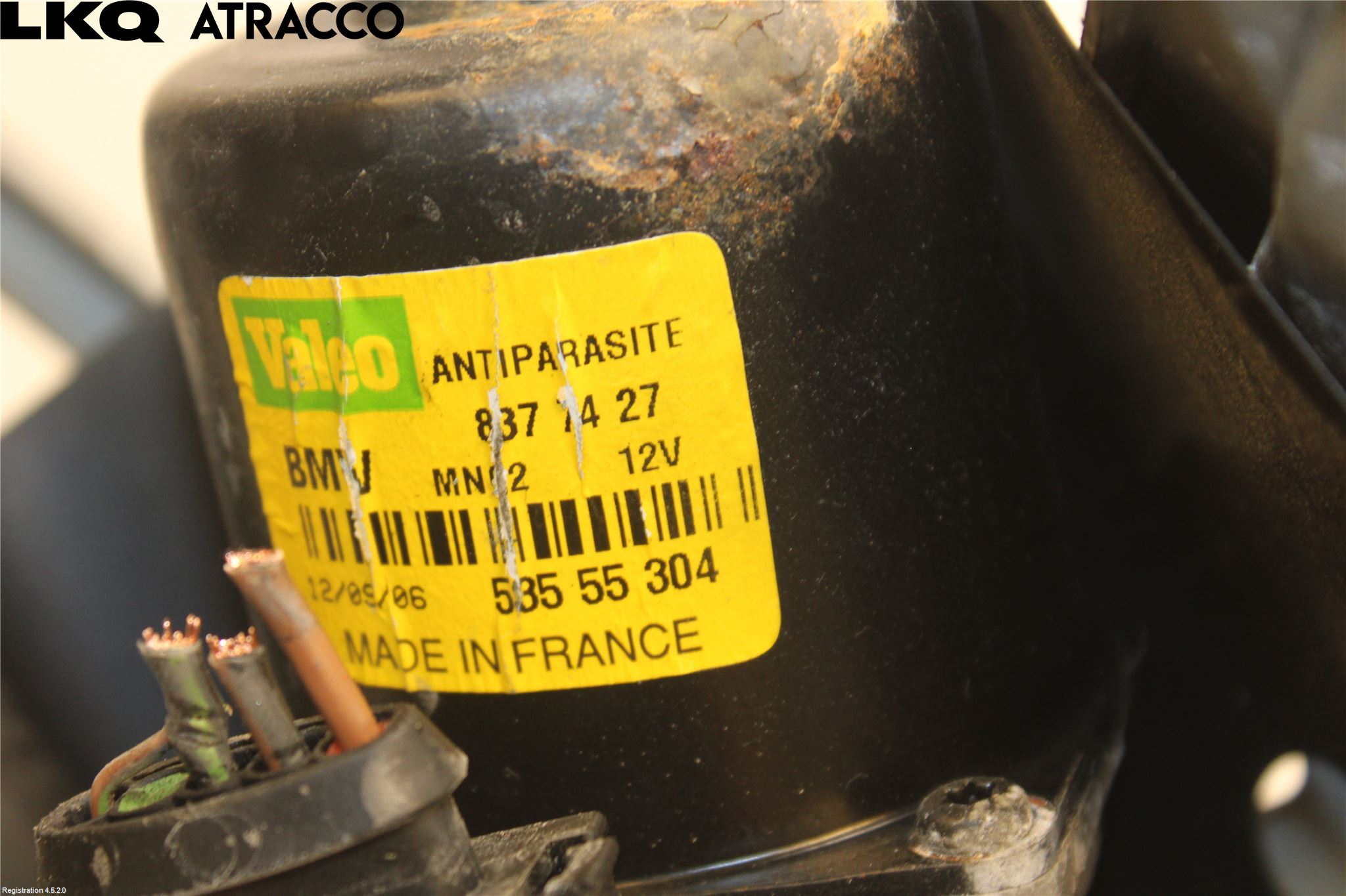 Mini COUPE R50/53 01-06 Viskermotor Frontrute