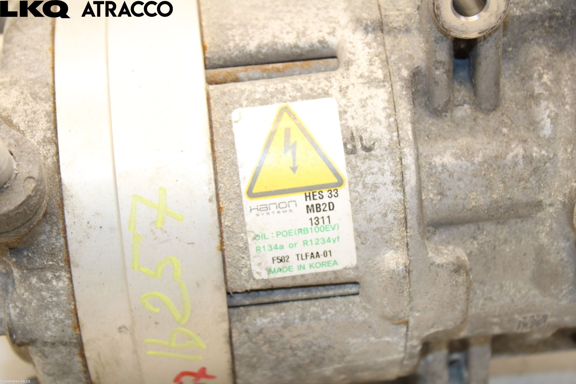 Kia OPTIMA 16-20 Varme Ac Kompressor