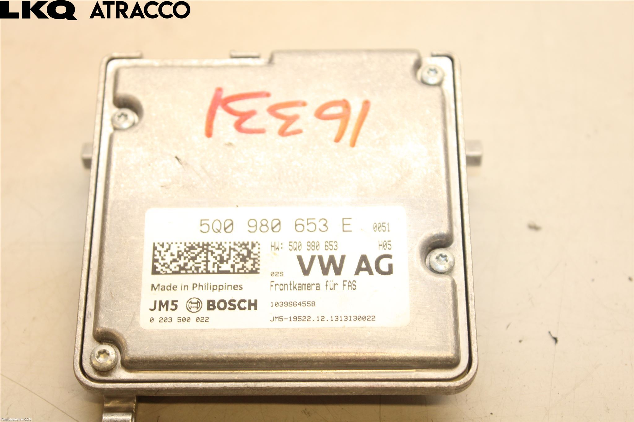 Volkswagen VW GOLF / E-GOLF VII 13-20 Parkeringshjelp Kamera