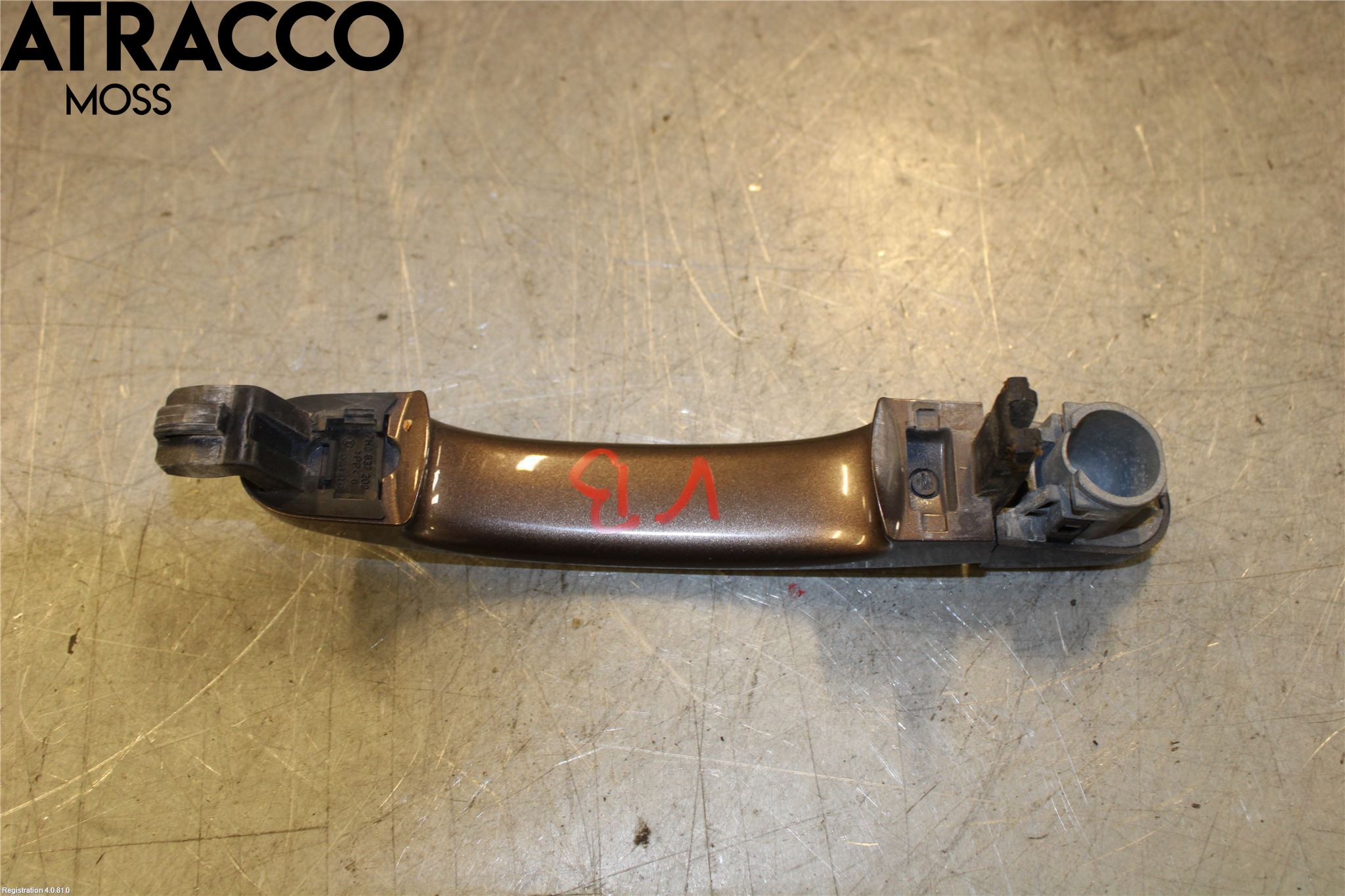 Volkswagen VW TOURAN 10-15 Dørhandtak Ytre Venstre