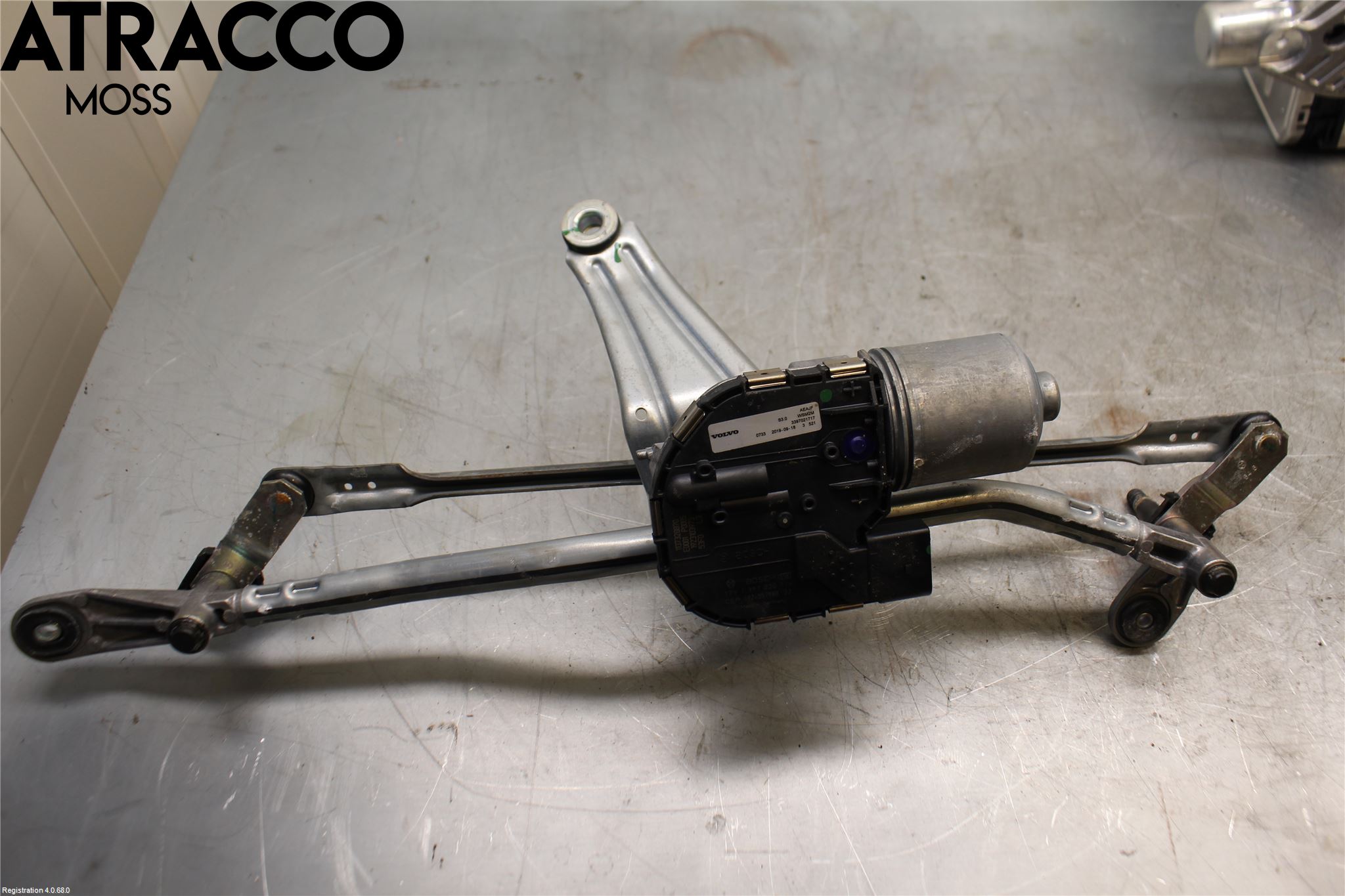 Volvo V90 17->> Viskermotor Frontrute