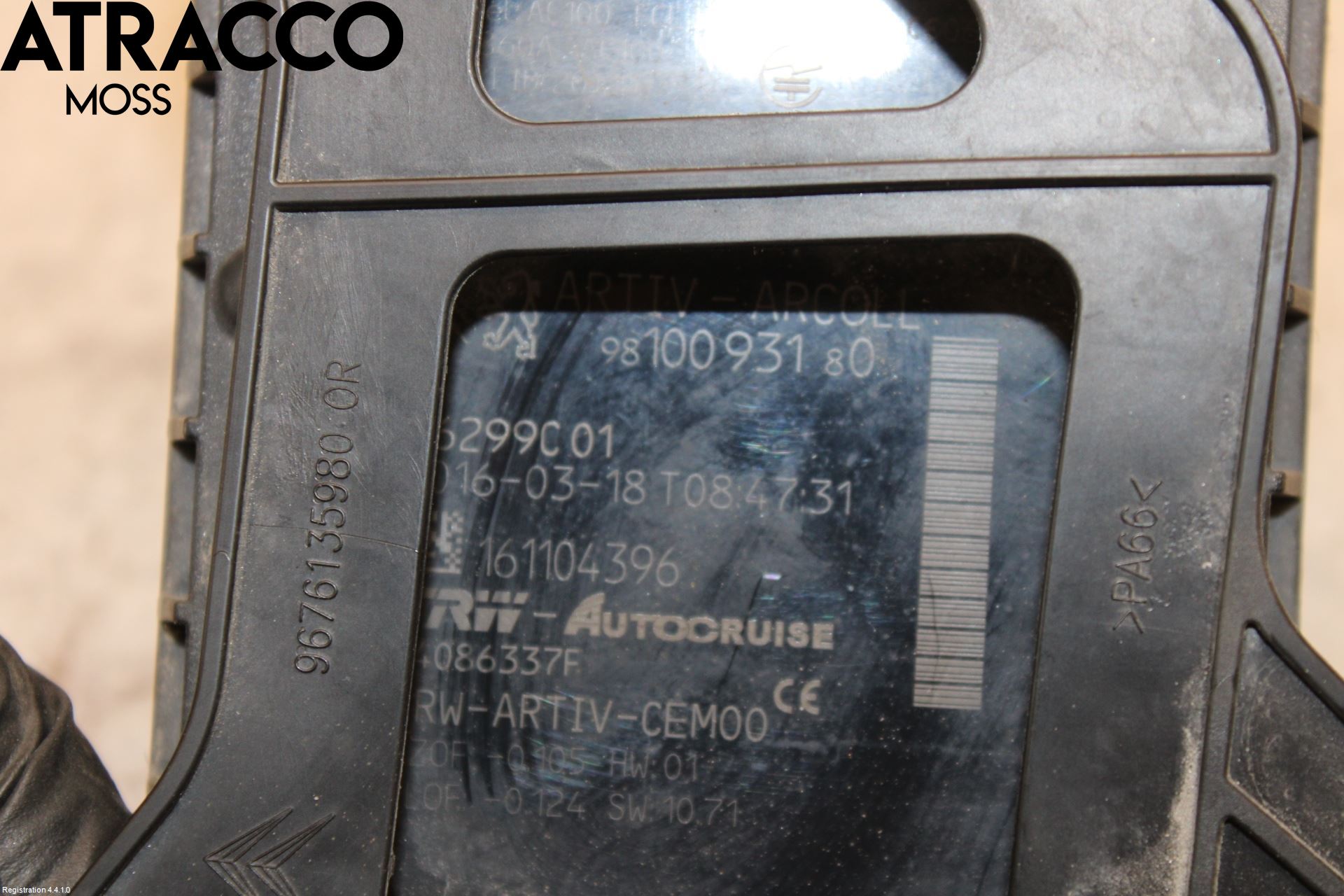 Peugeot 308 14-21 Sensor Kollisjonsbeskyttelse