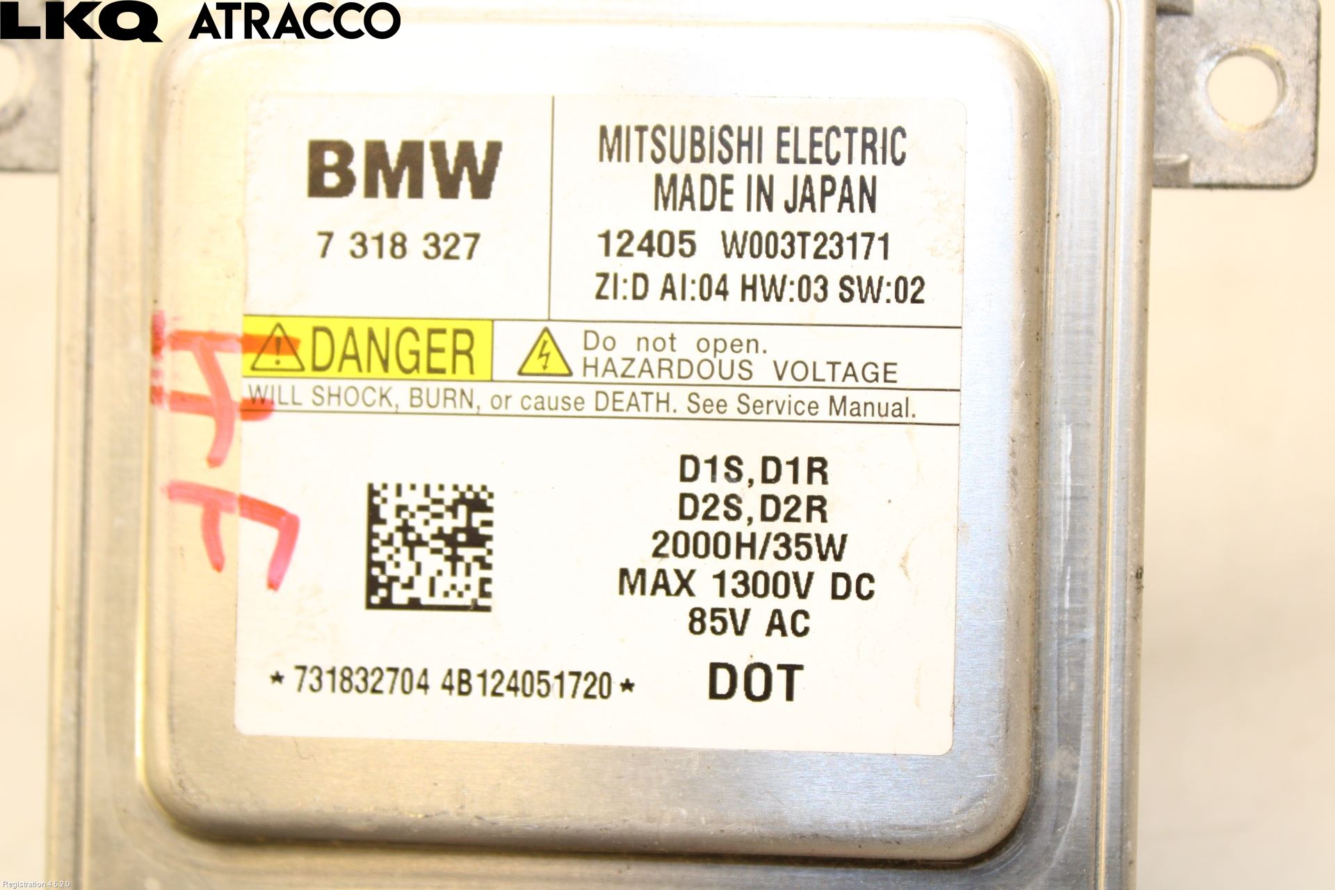 BMW 1 F20/F21 11-19 Styreenhet Xenon