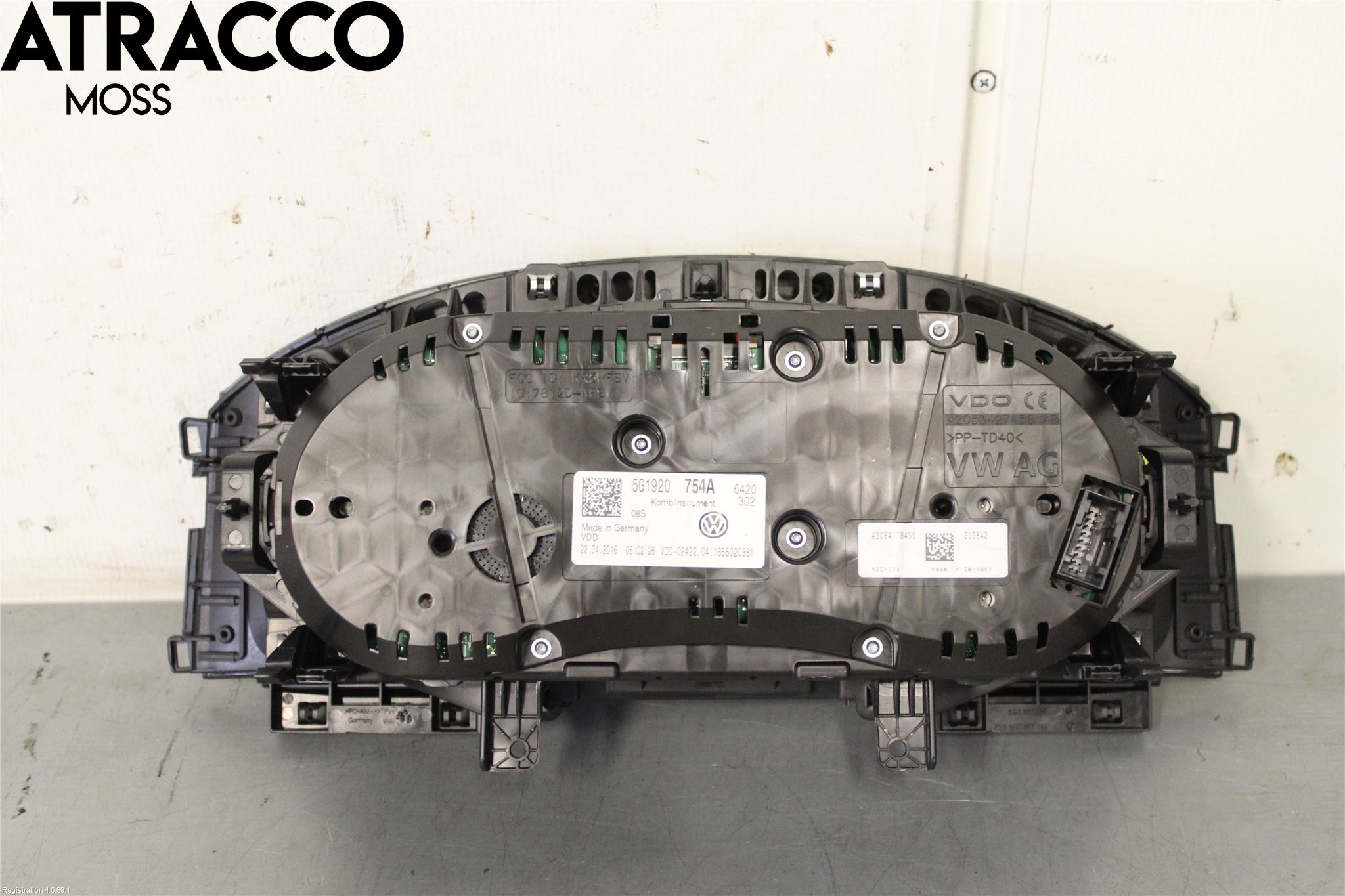 Volkswagen VW GOLF / E-GOLF VII 13-20 Instr Kombinert