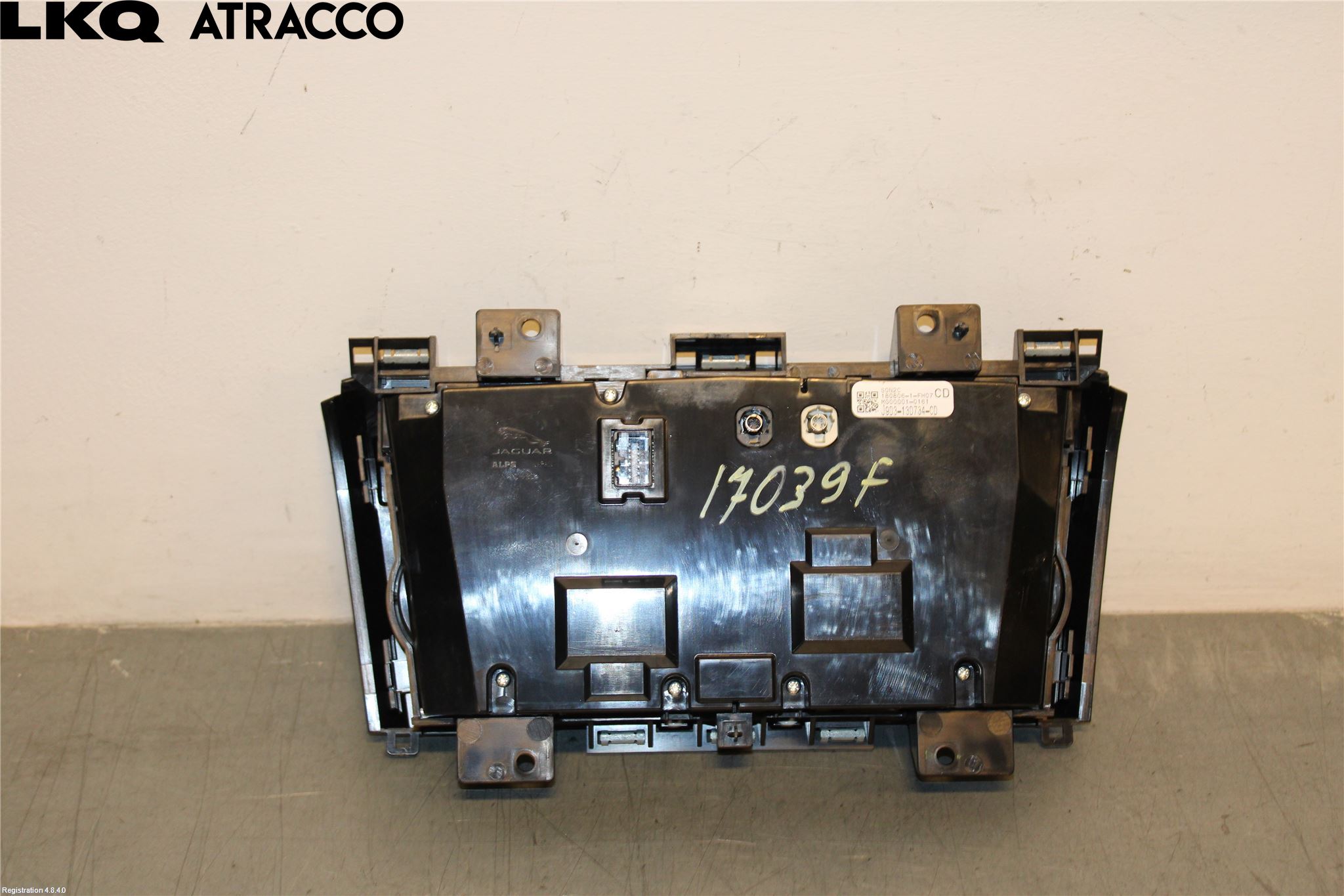 Jaguar I-PACE 18- Varme Ac Betjening-Display