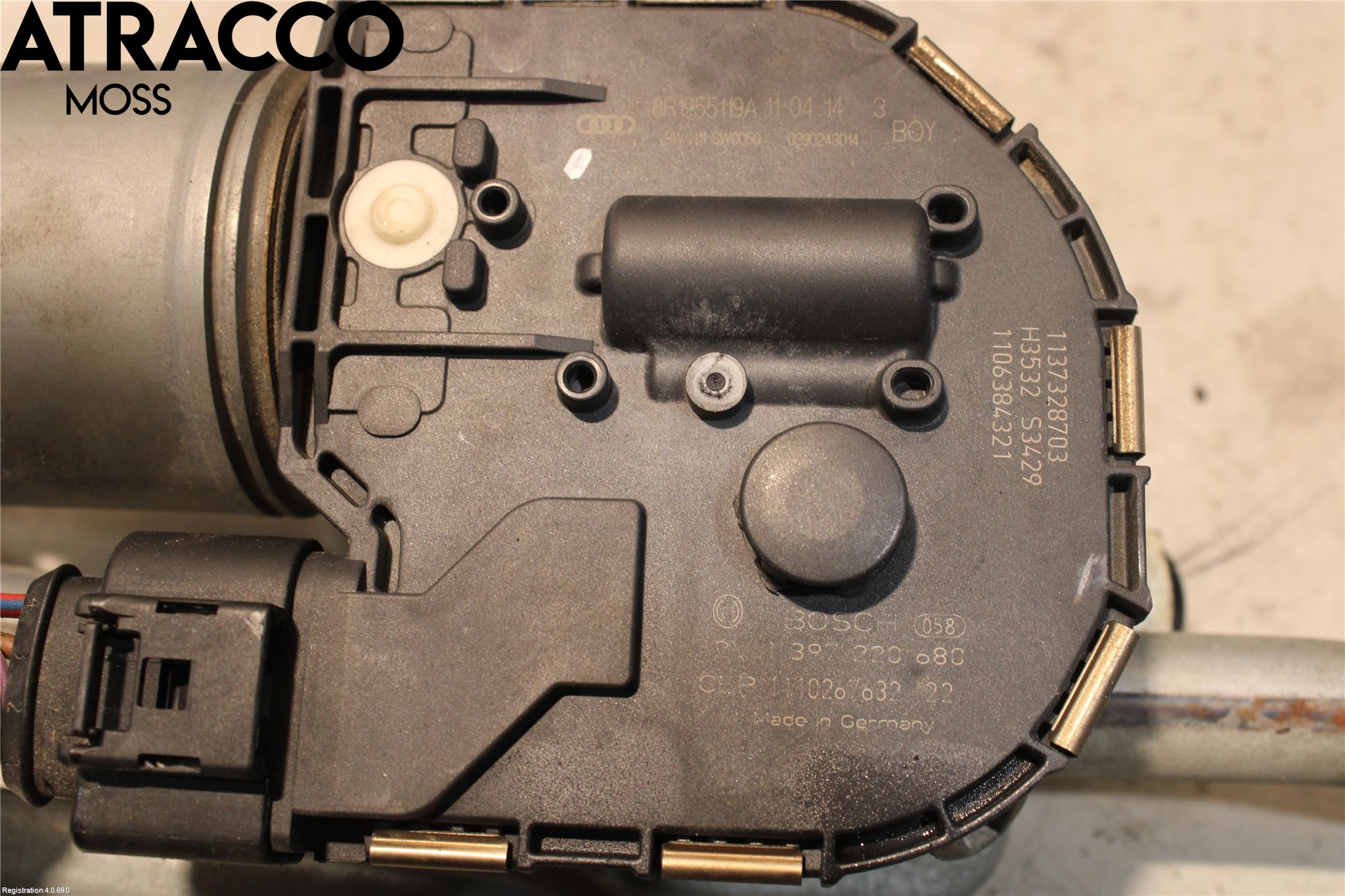 Audi Q5 09-16 Viskermotor Frontrute