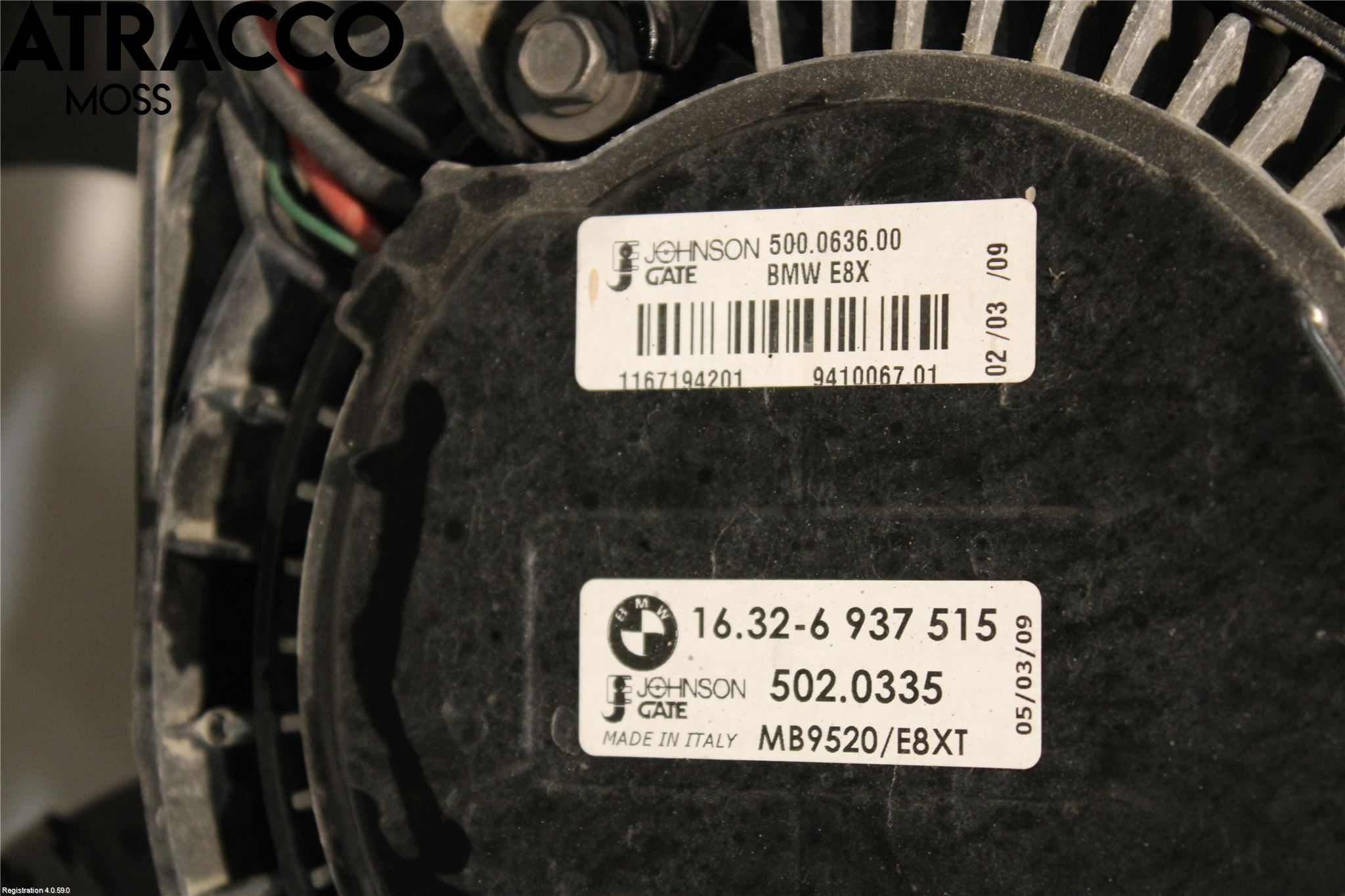 BMW 3 E90/91 SED/TOU 05-12 Kjølevifte-Radiator Hus-Kåpe