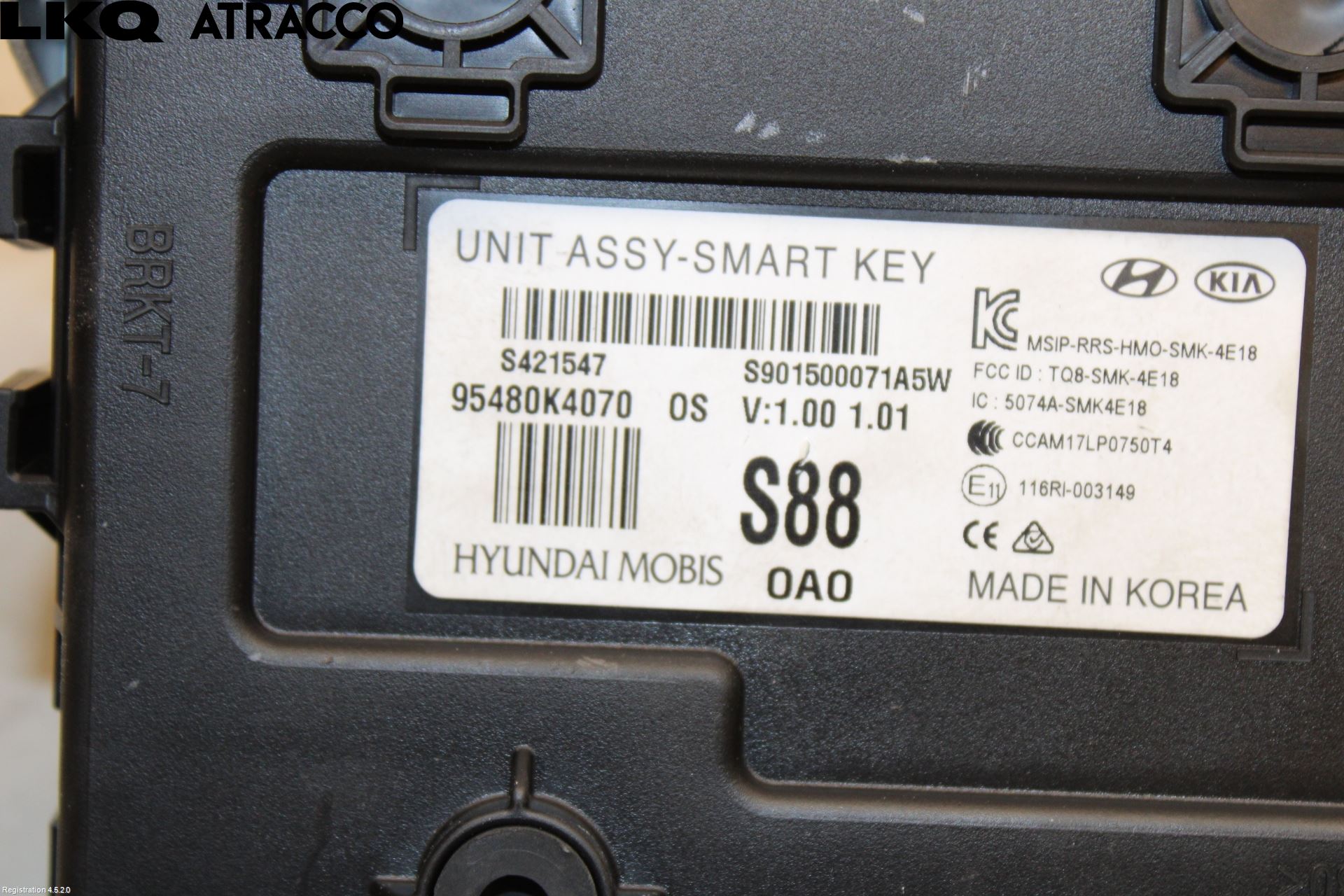 Hyundai KONA/ELECTRIC OS 18-23 Styreenhet Øvrig