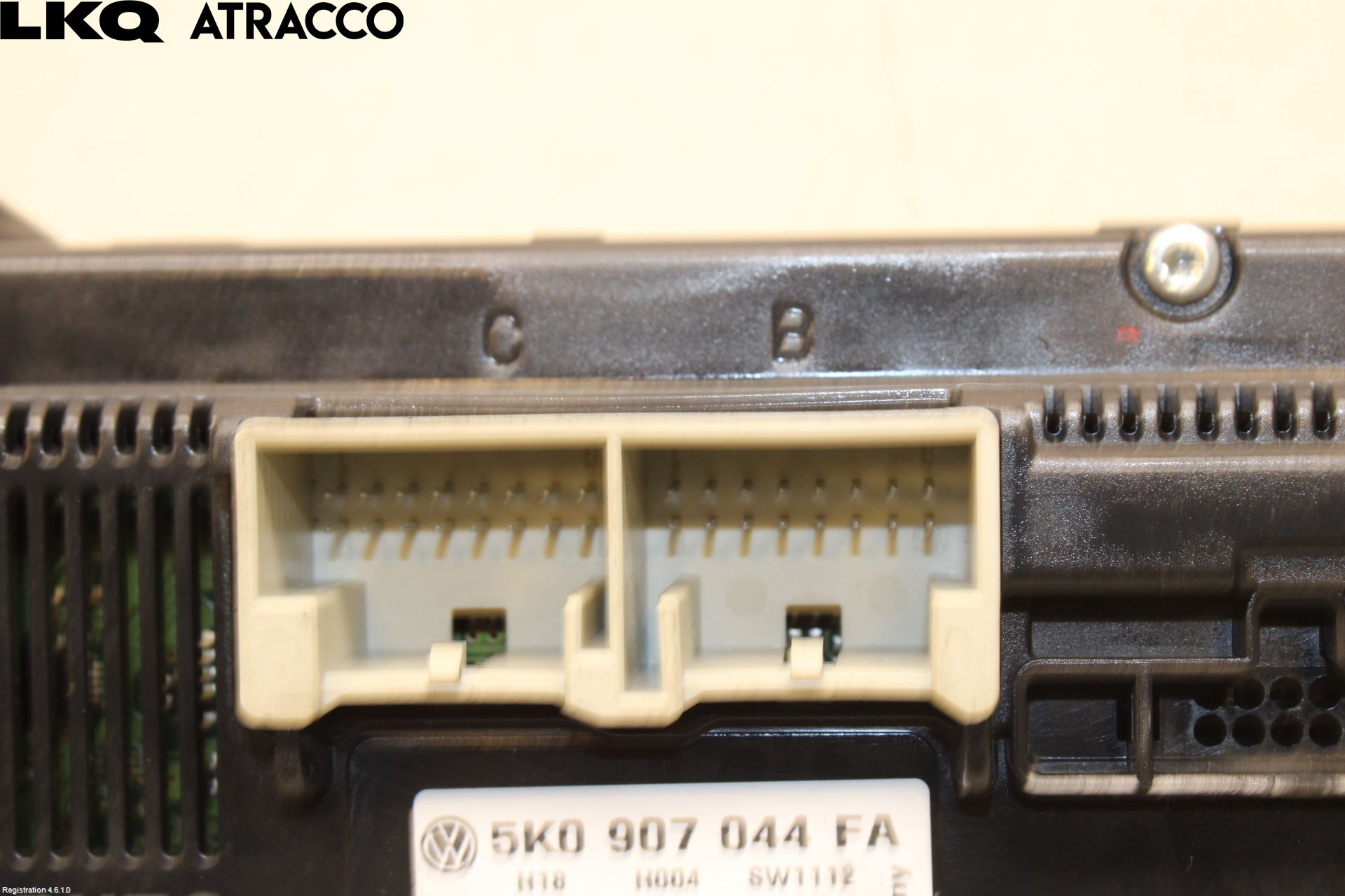 Volkswagen VW TIGUAN 07-16 Varme Ac Betjening-Display