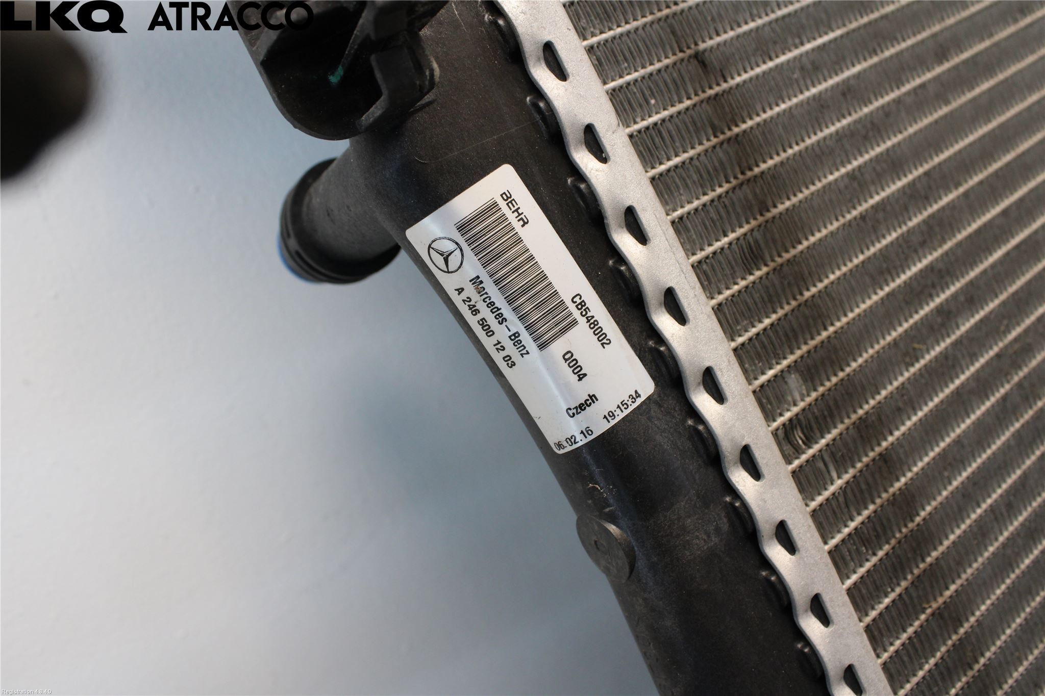 Mercedes-Benz MB B-KLASS (W246/W242) 12-19 Radiator Manuell