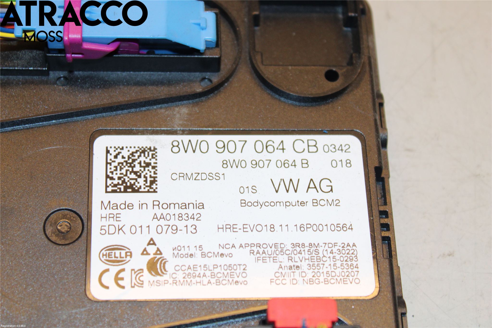 Audi A5 17- Styreenhet Øvrig