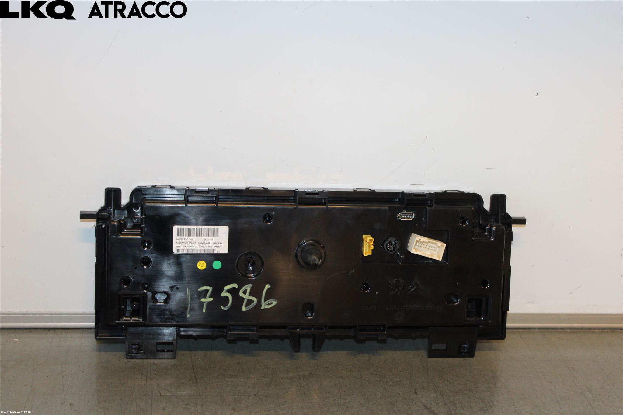 Citroen C4 GRAND PICASSO 14-18 Instr Kombinert