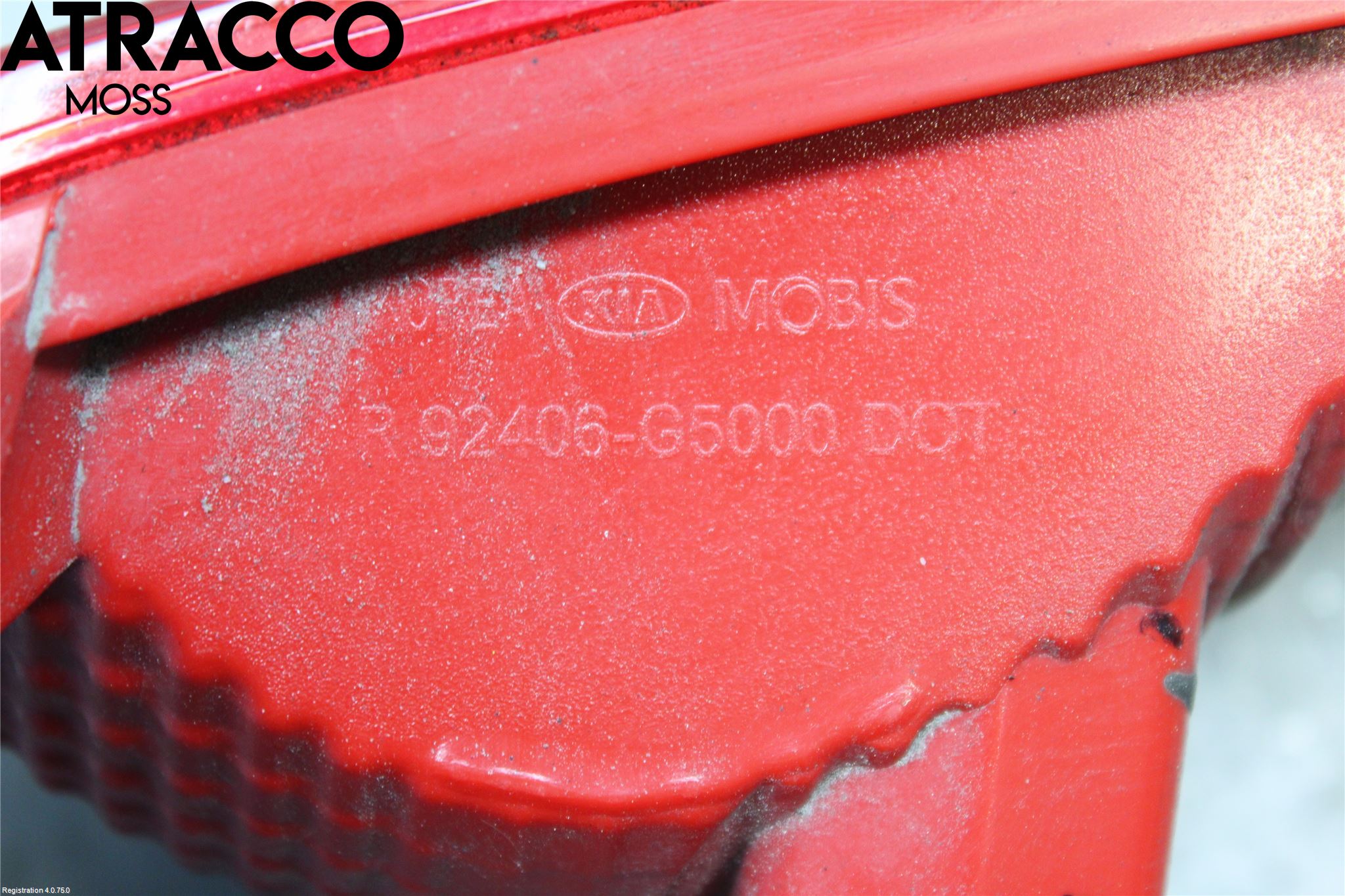 Kia NIRO (DE) 17-22 Baklykt Ryggelys-Tåkelys