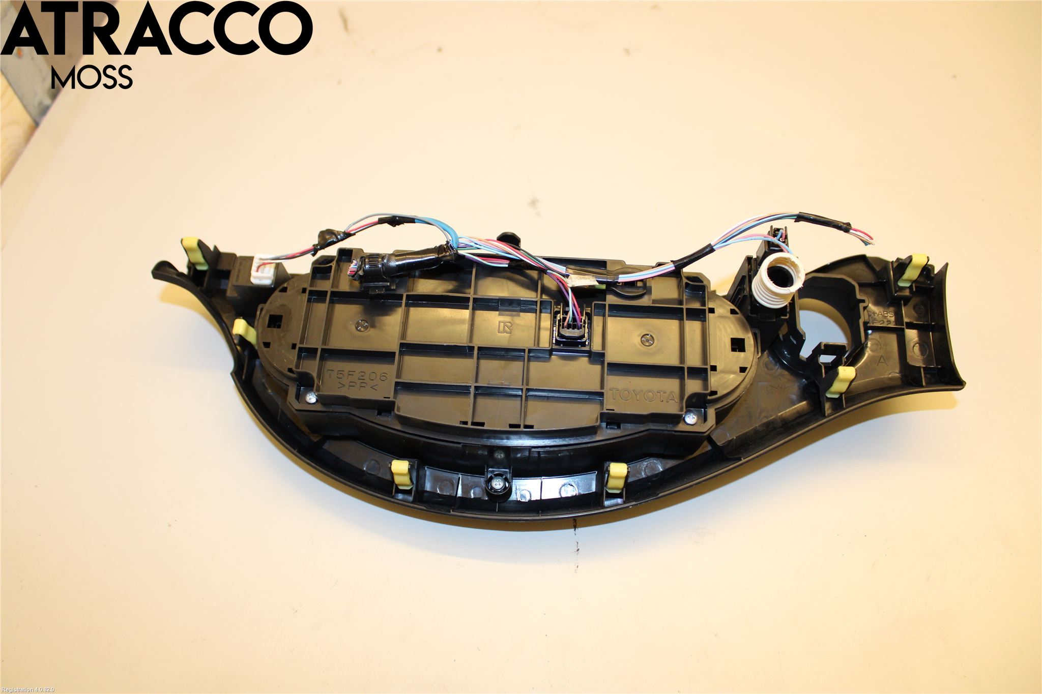 Toyota YARIS XP130 12-14 Varme Ac Betjening-Display