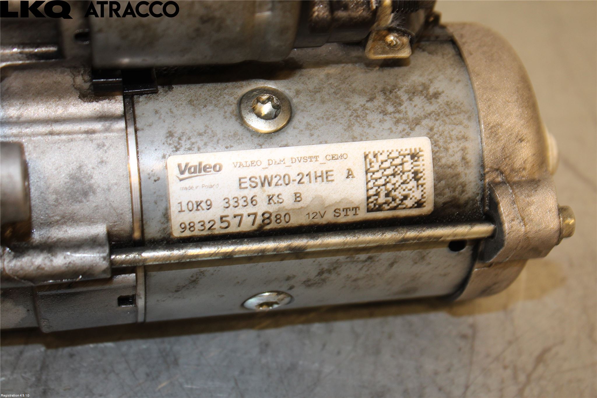 Citroen C5 AIRCROSS 19- Startmotor Diesel