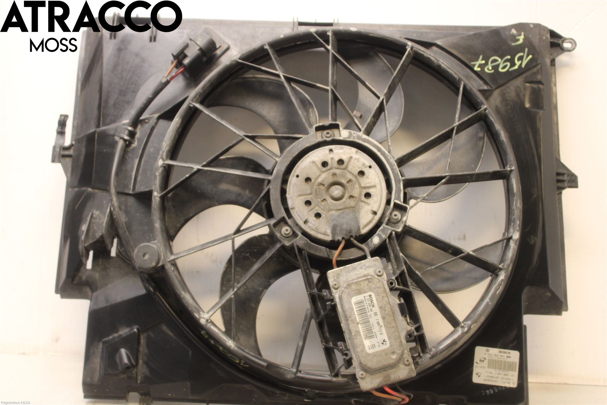 Peugeot 308 14-21 Kjølevifte Elektrisk