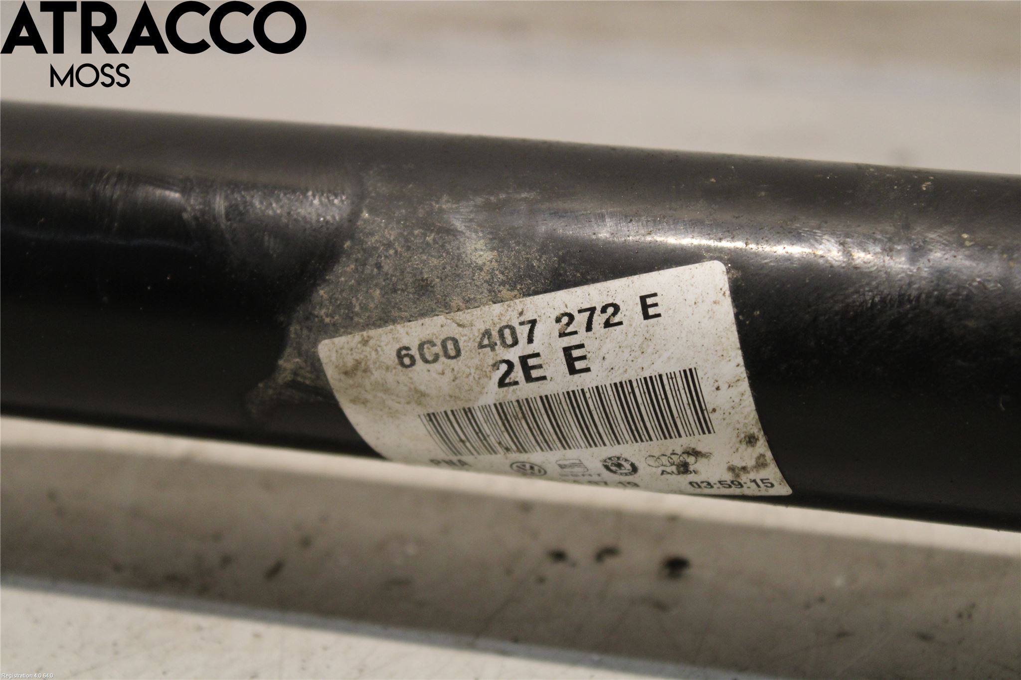 Volkswagen VW POLO 10-17 Drivaksel Foran Kompl Høyre