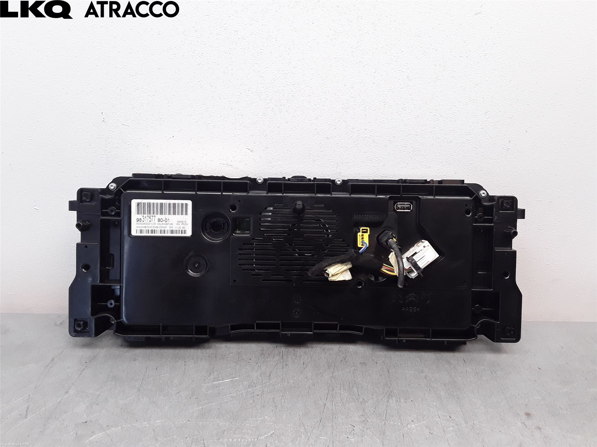 Peugeot 508 19- Multifunktionsdisplay