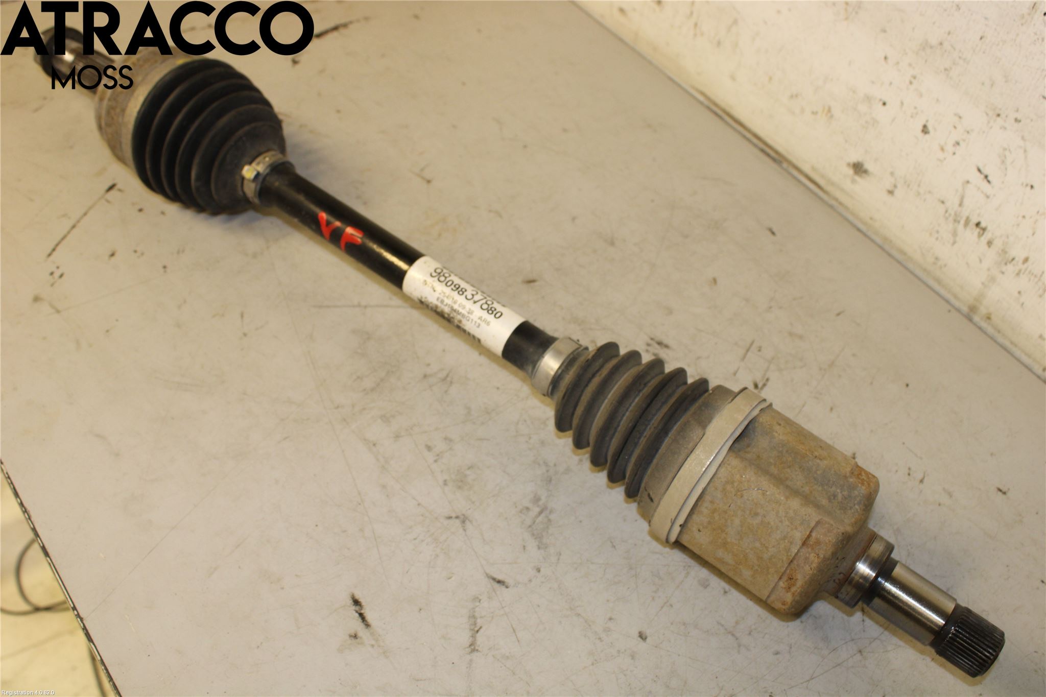 Toyota PROACE II 16- Drivaksel Foran Kompl Venstre