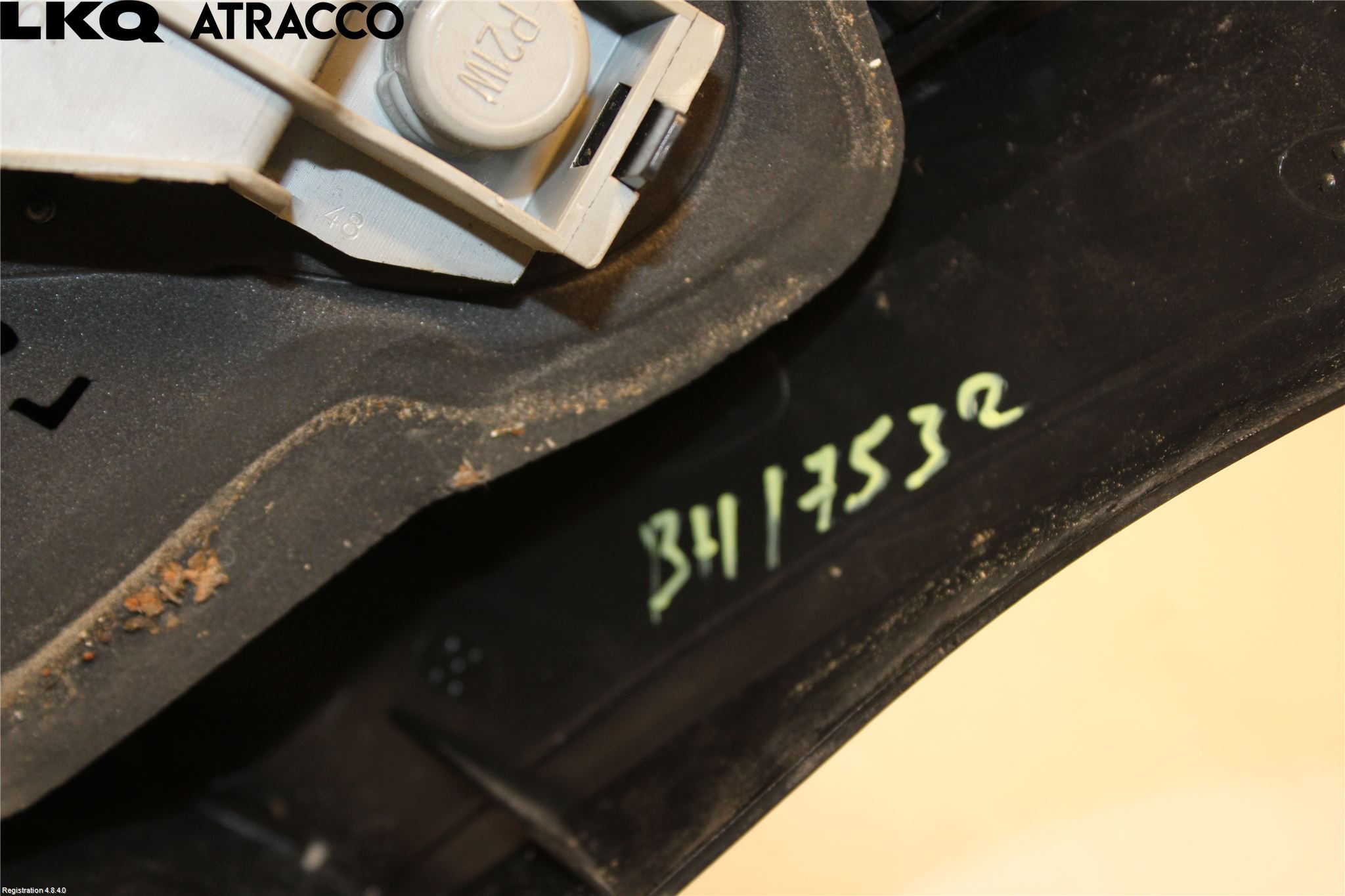 Toyota COROLLA 02-07 Baklykt Høyre