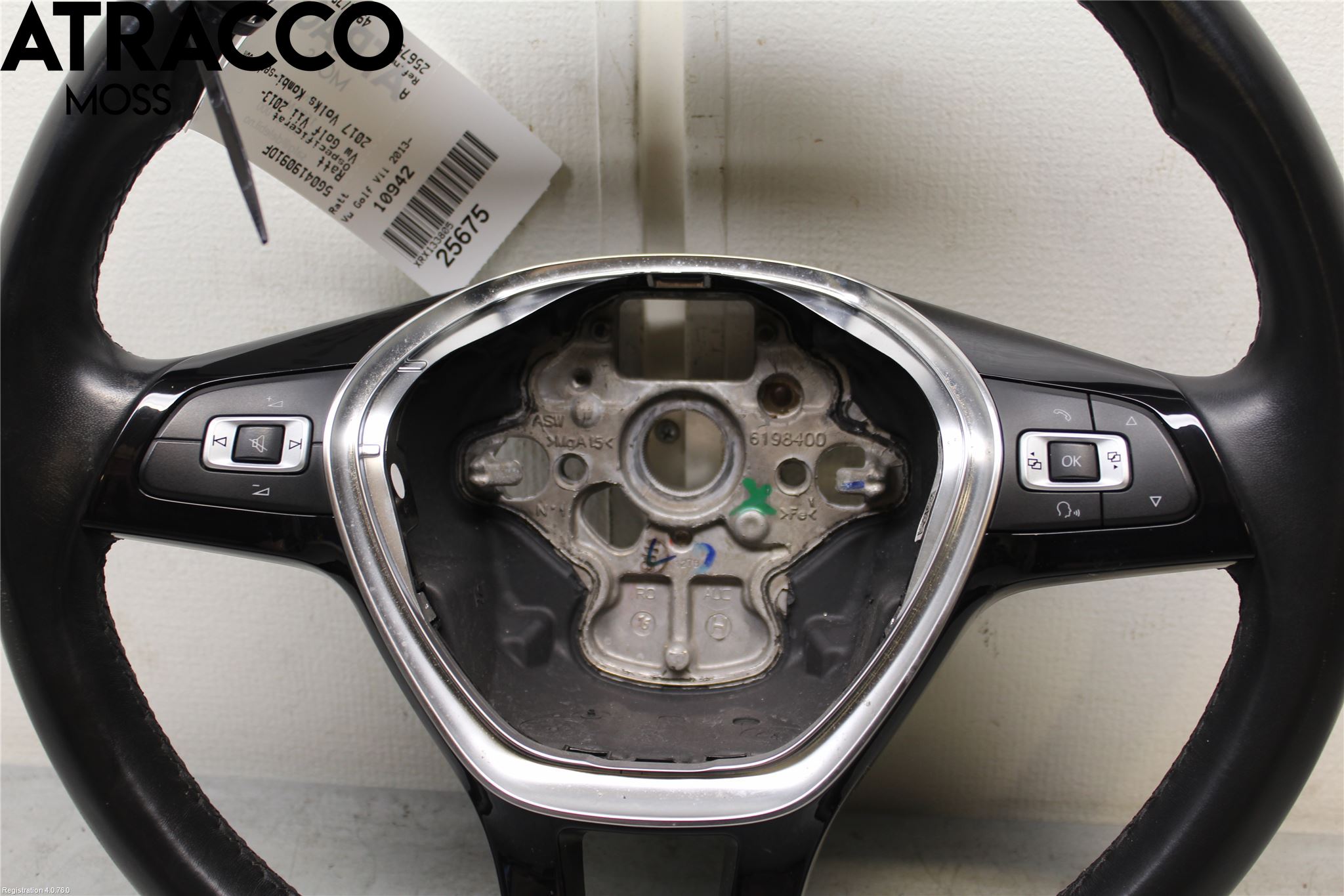 Volkswagen VW GOLF / E-GOLF VII 13-20 Ratt