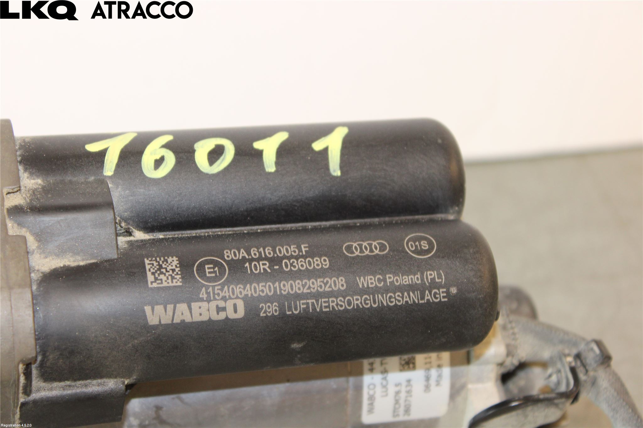 Audi Q5/SQ5 17- Fjæring Kompressor Støtd-Fjæri