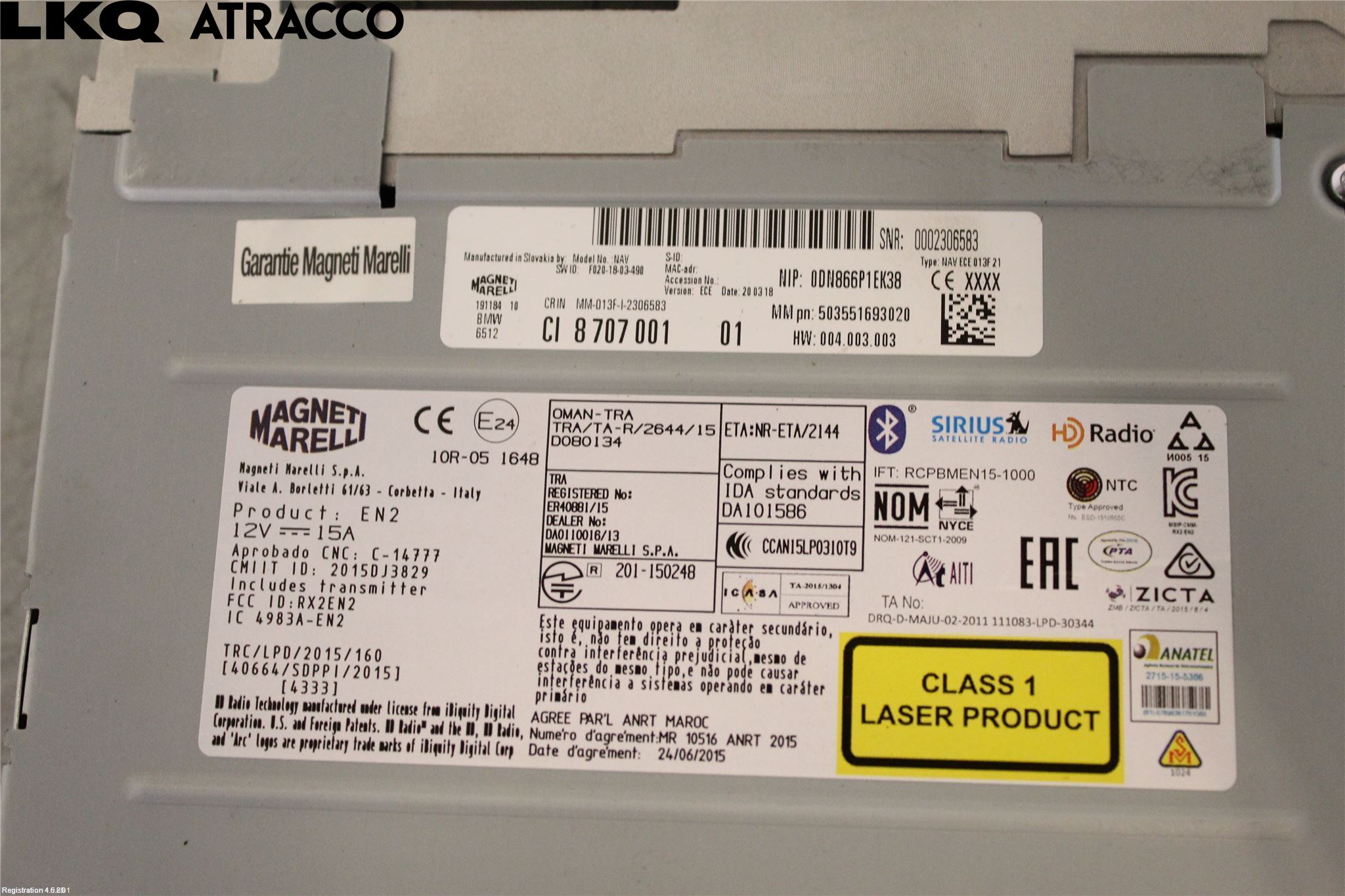 BMW i3 I01 13-22 Gps Navigator