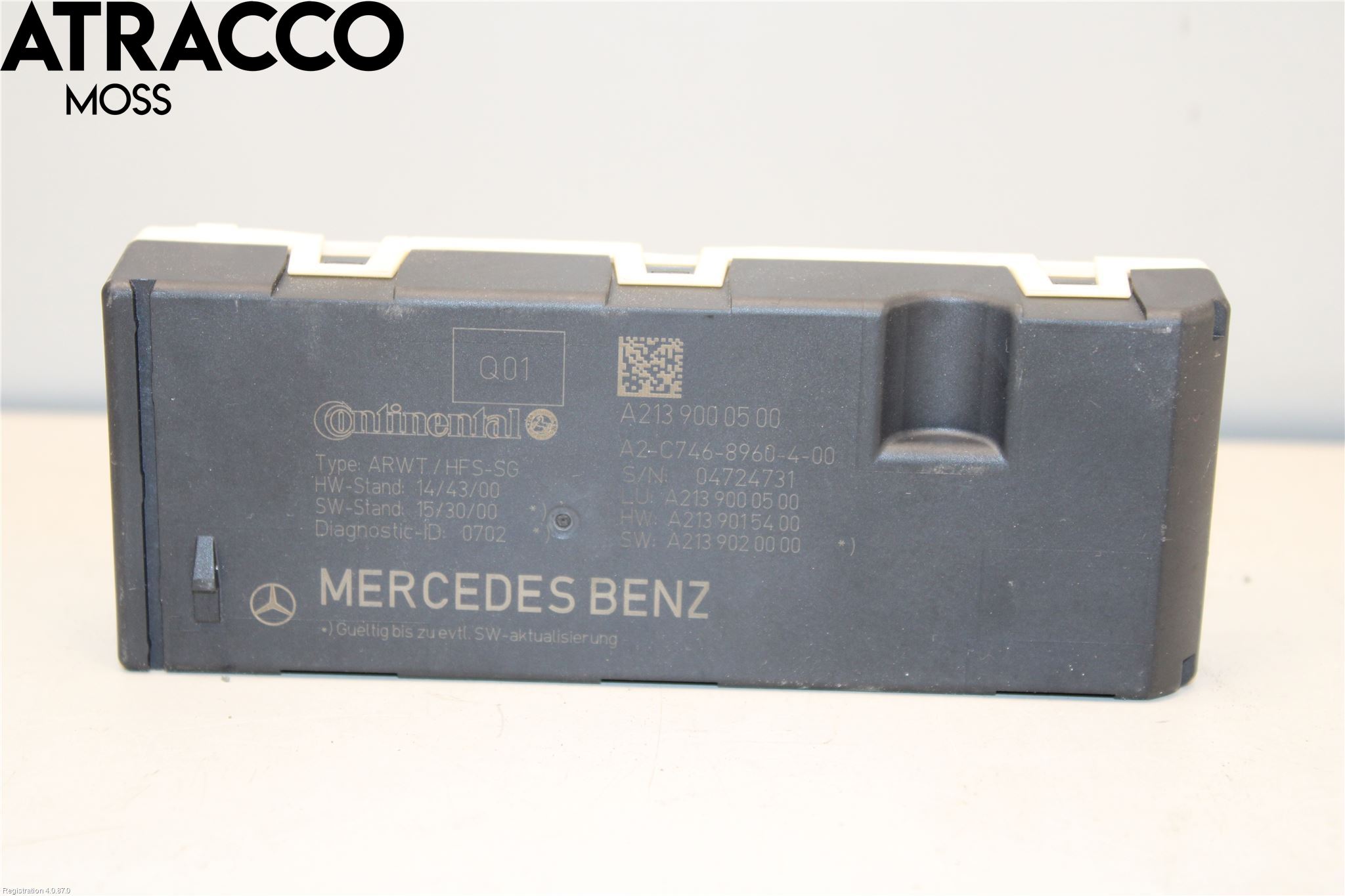 Mercedes-Benz MB EQC (N293) 20- Styreenhet Bakluke