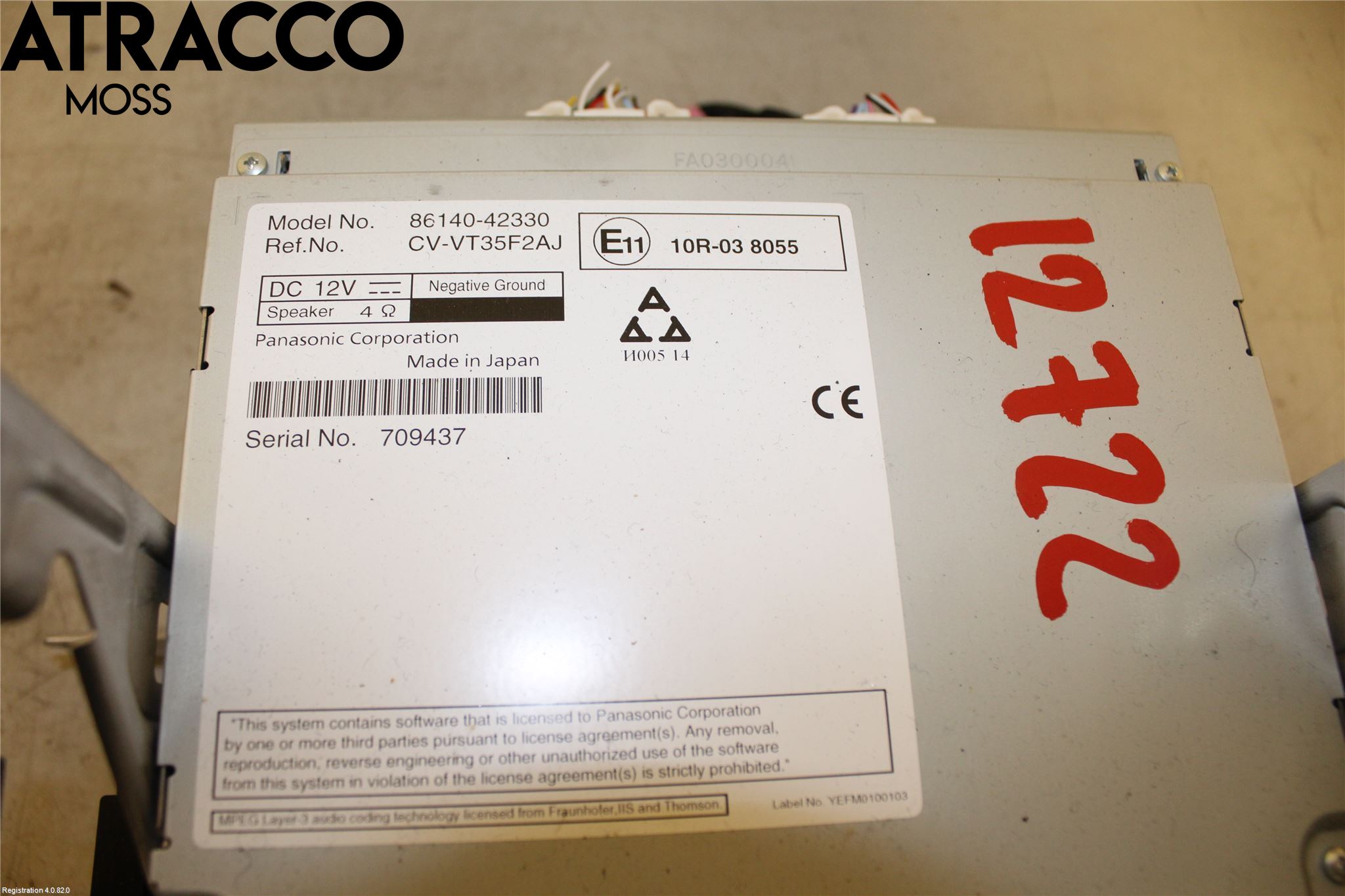 Toyota RAV4 13-18 Stereo Radio Med Cd