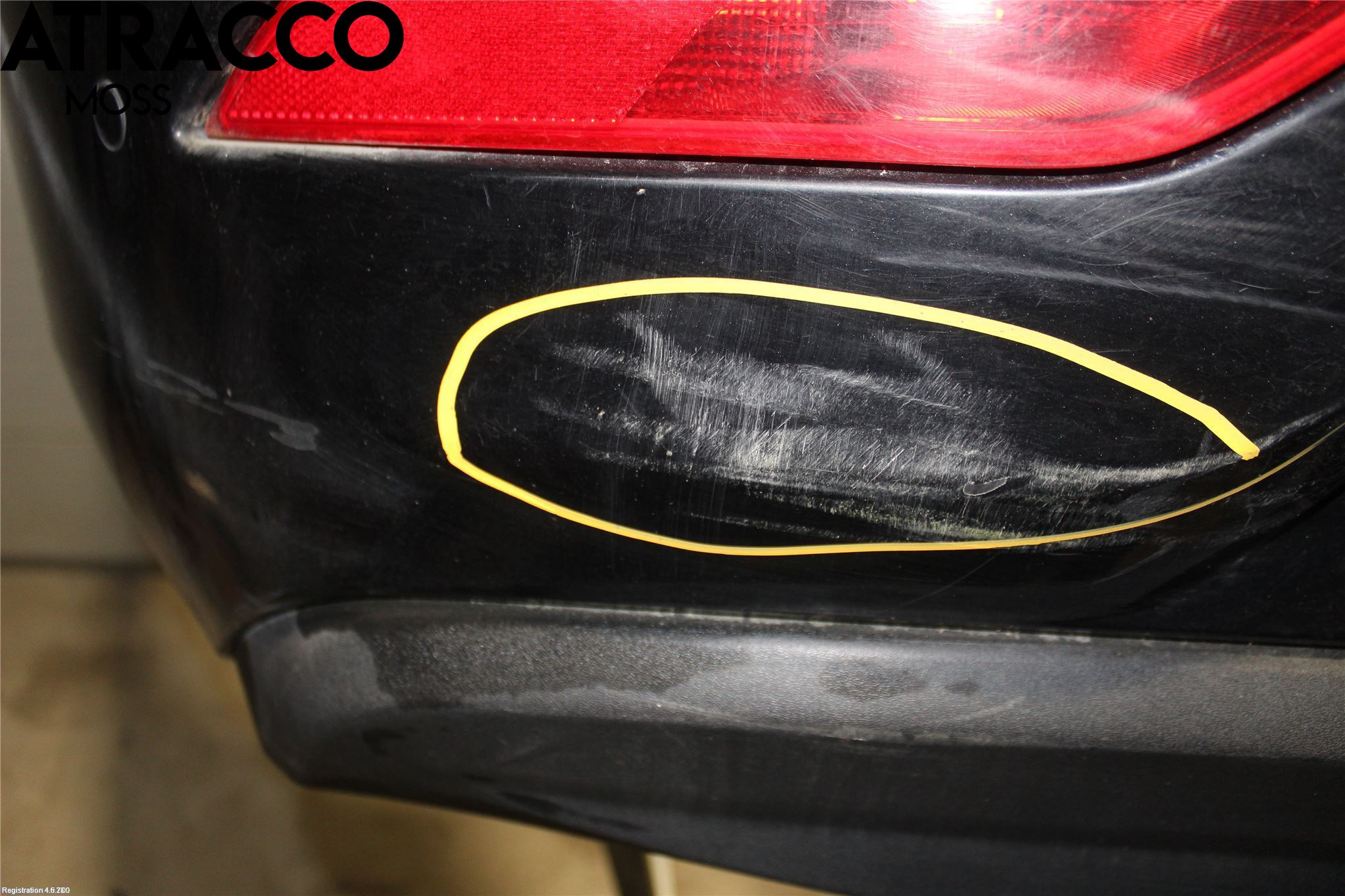 Volvo V40 12-19 Støtfanger Bak