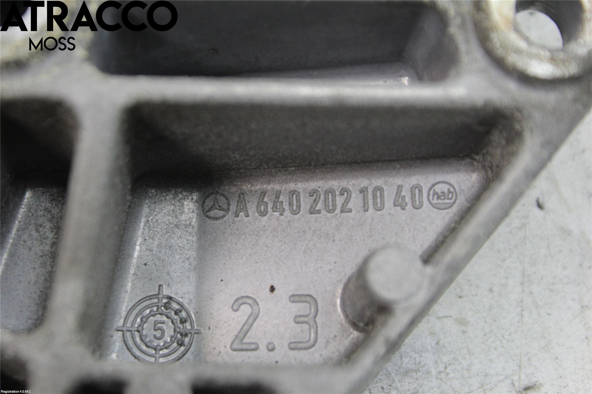 Mercedes-Benz MB B-KLASS (W245) 05-12 Vifte-Multireim Strammer